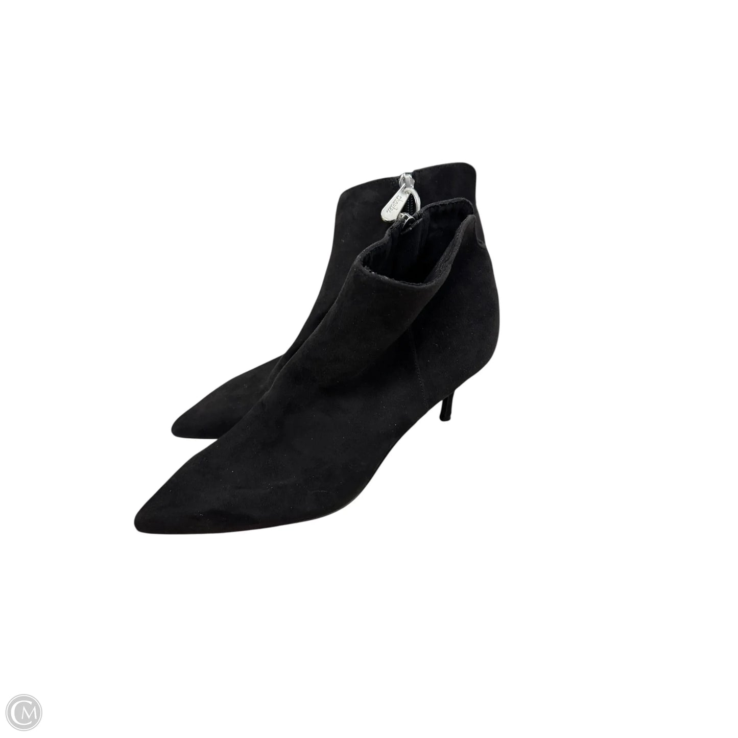 Boots Ankle Heels By Charles David In Black, Size: 8.5