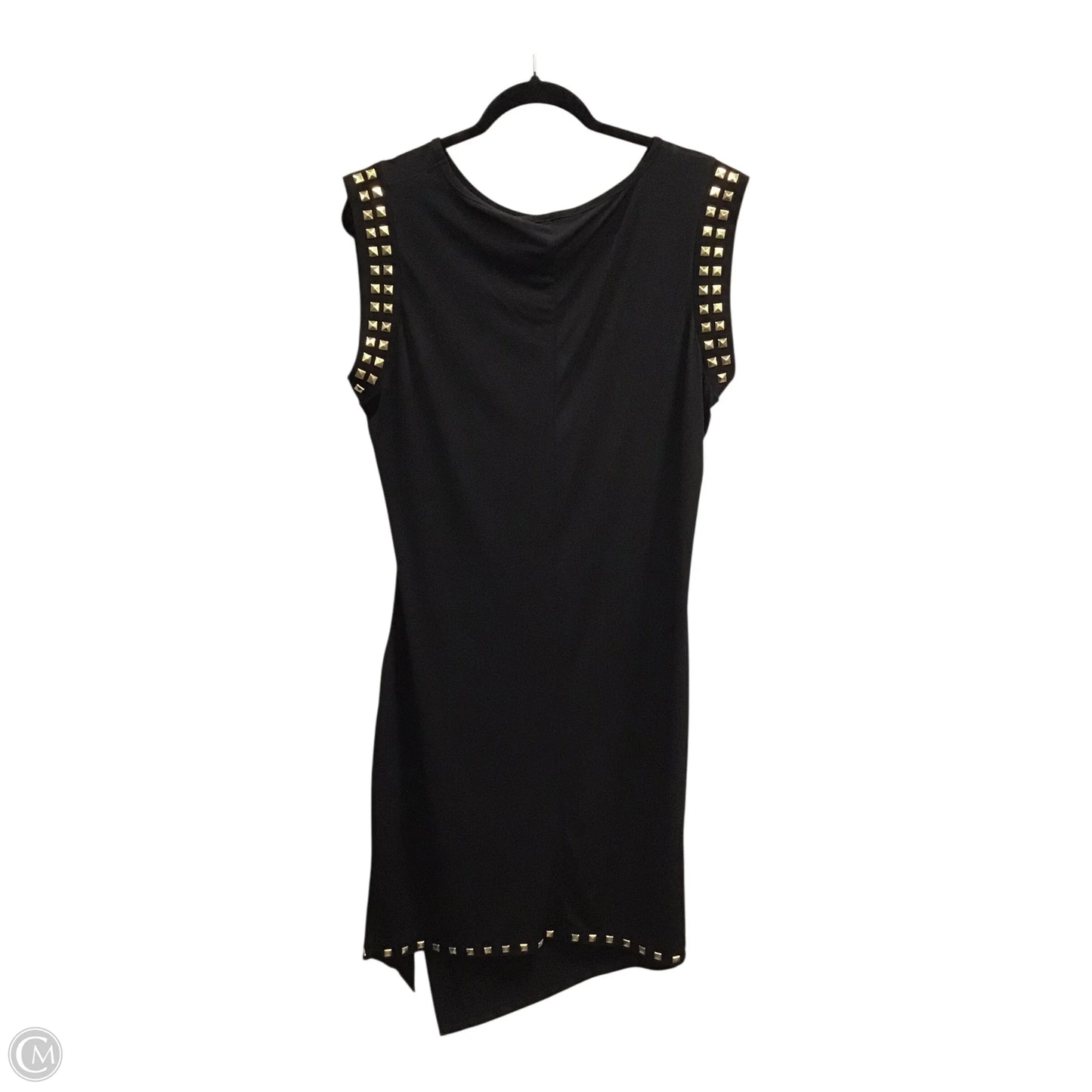Dress Party Short By Michael By Michael Kors In Black & Gold, Size: 0x