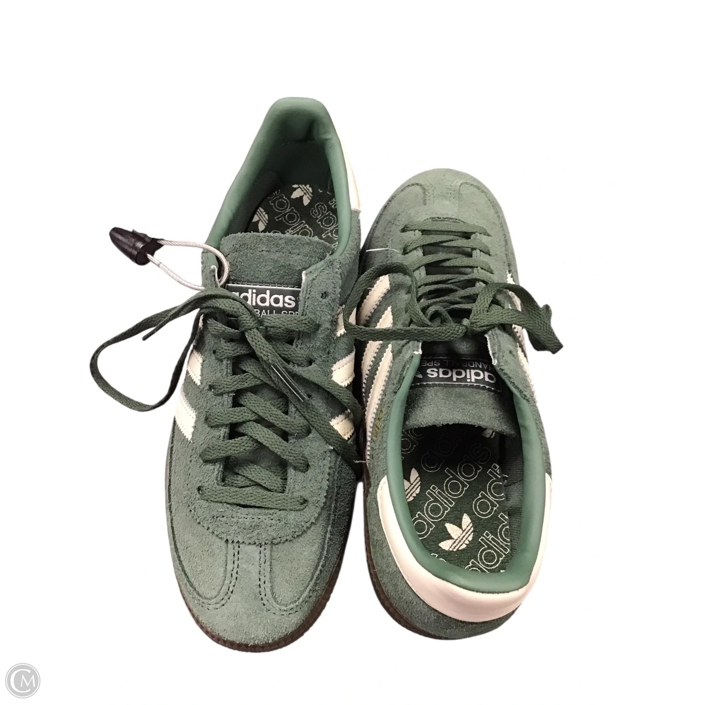 Shoes Sneakers By Adidas In Cream & Green, Size: 6.5