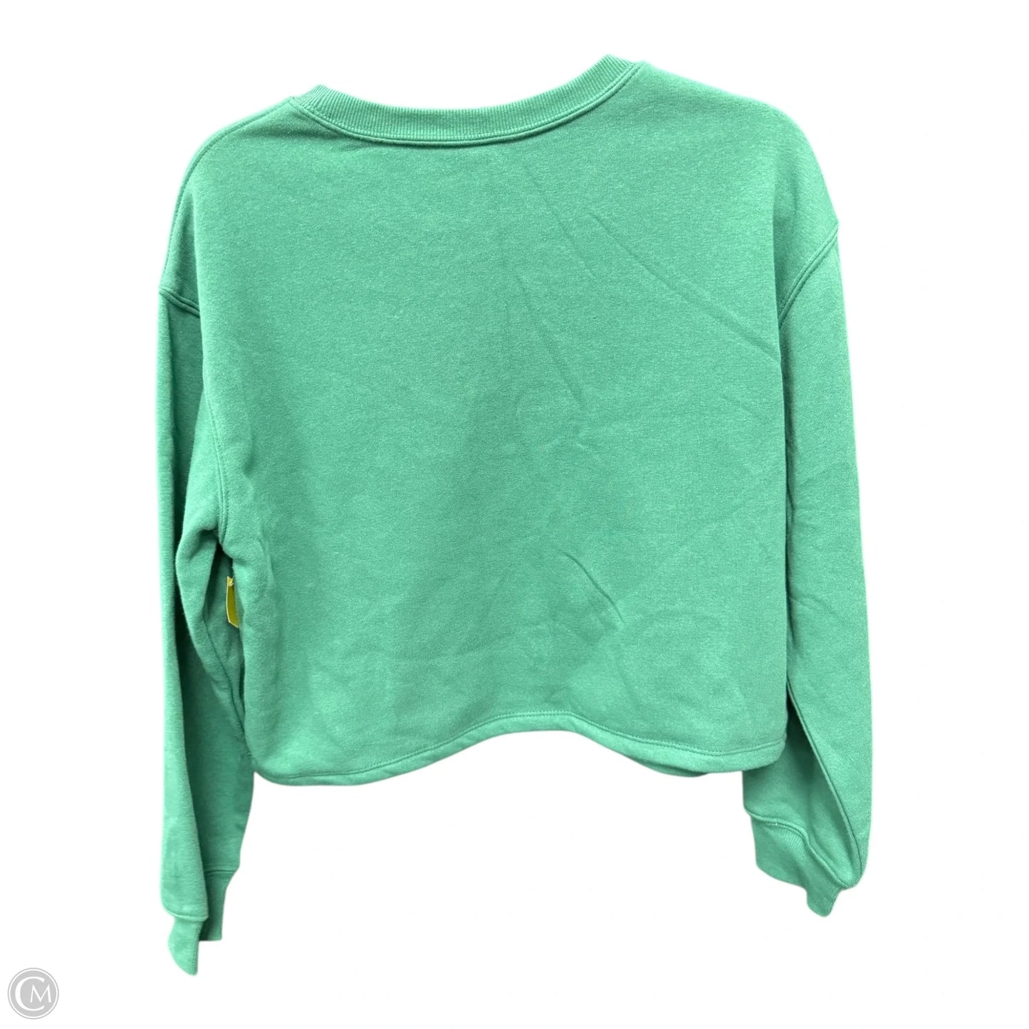 Sweatshirt Crewneck By Clothes Mentor In Green, Size: M