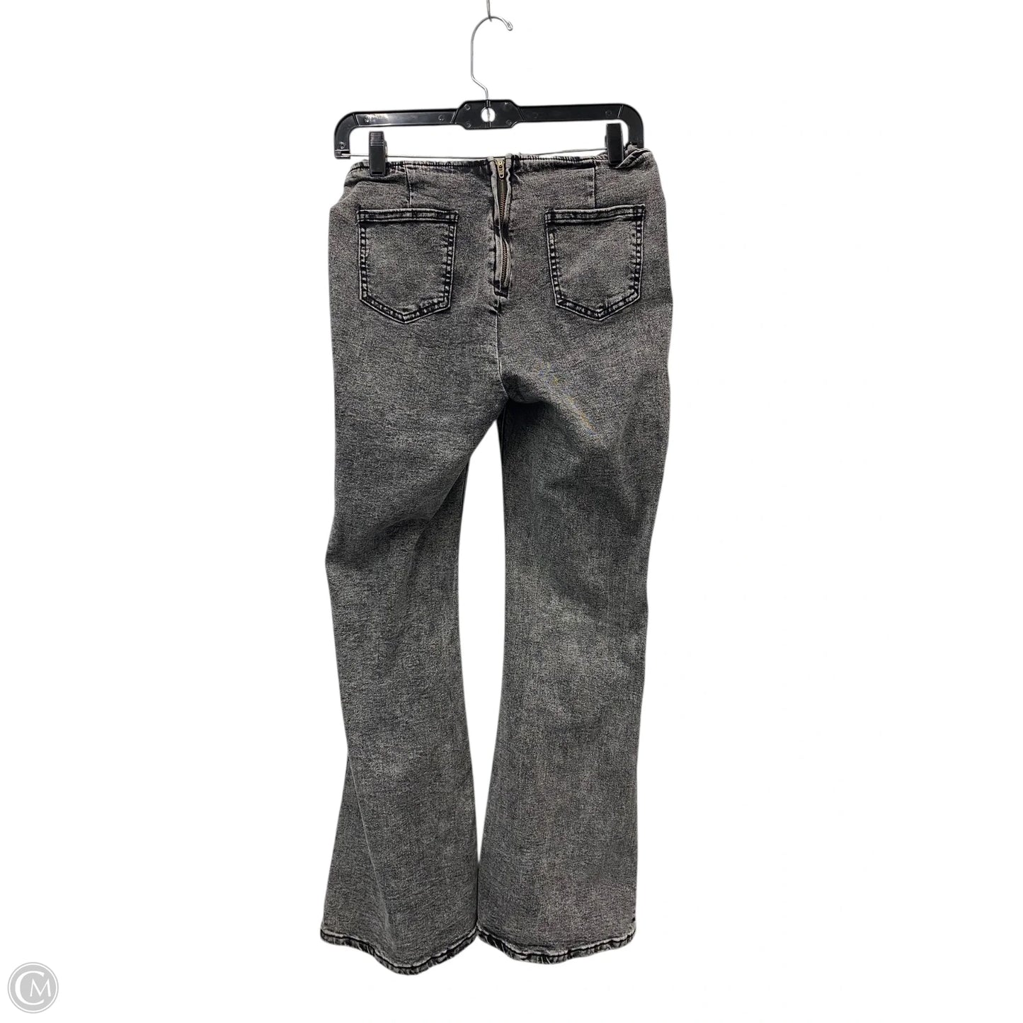 Jeans Flared By Shein In Grey, Size: 10