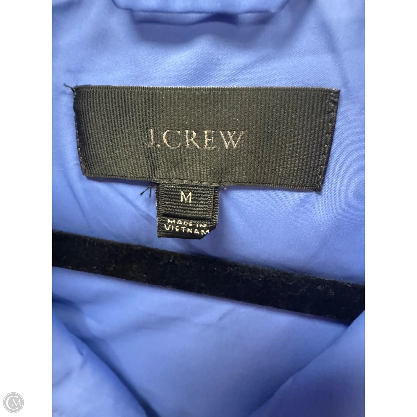 Vest Puffer & Quilted By J. Crew In Blue, Size: M