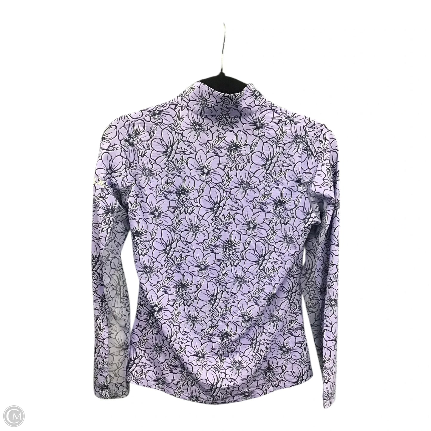 Athletic Jacket By Clothes Mentor In Floral Print, Size: Xs