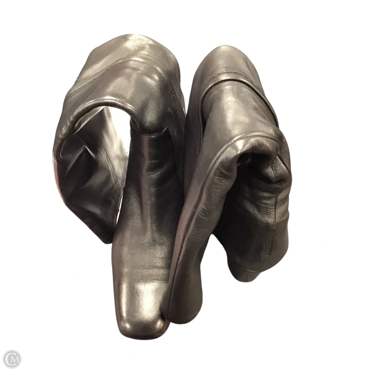 Boots Mid-calf Heels By Cole-haan In Black, Size: 8.5