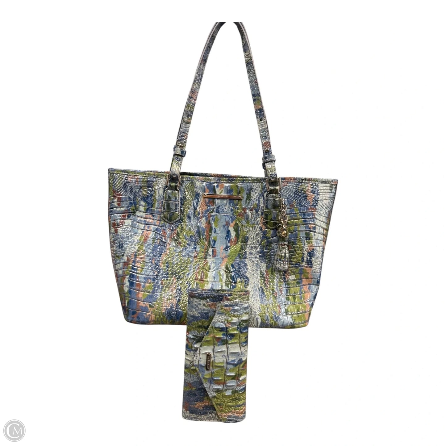 Handbag & Wallet Designer By Brahmin, Size: Medium