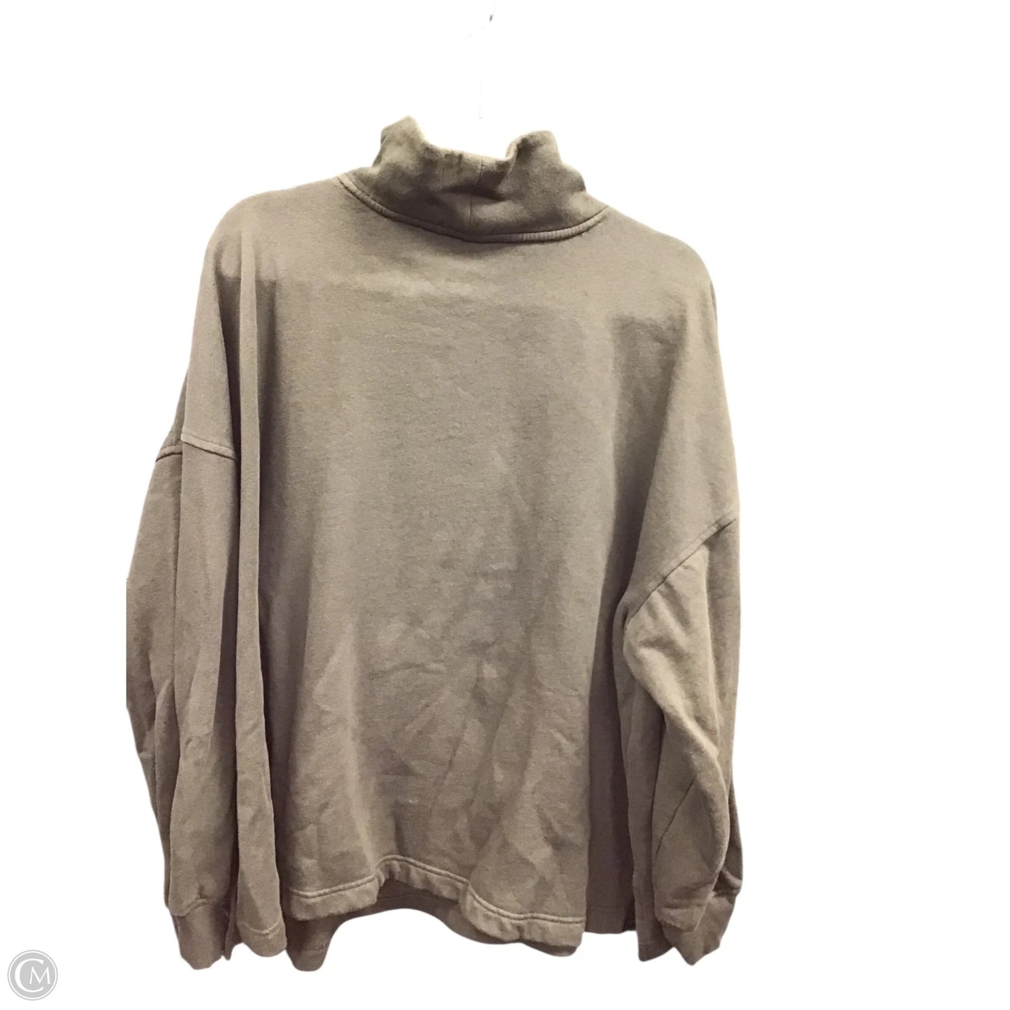 Sweatshirt Collar By Old Navy In Green, Size: 3x