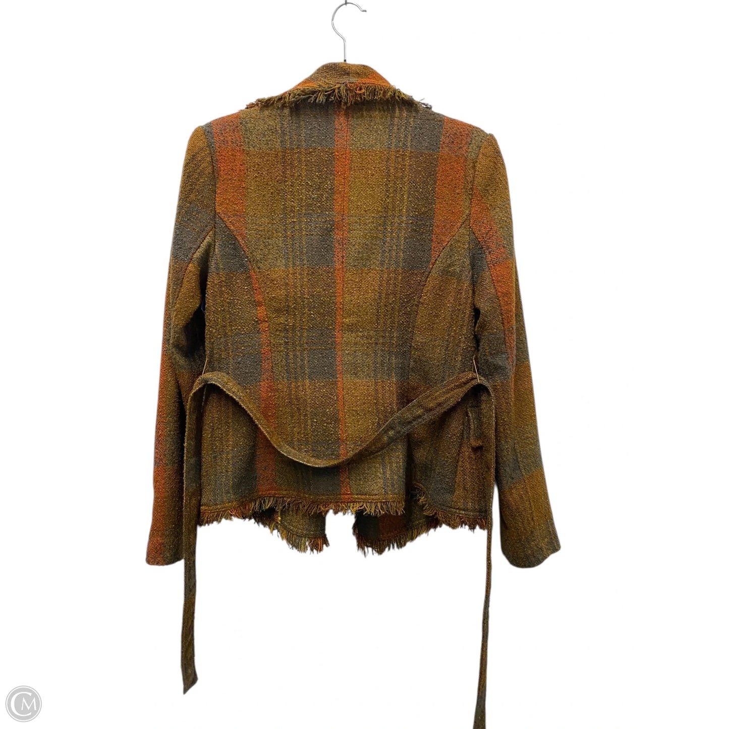 Blazer By Cmb In Plaid Pattern, Size: 6