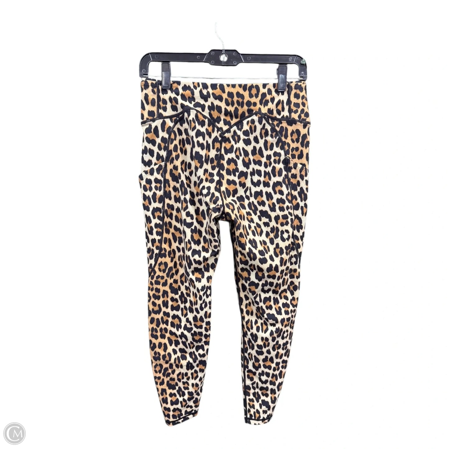 Athletic Leggings By Clothes Mentor In Animal Print, Size: L