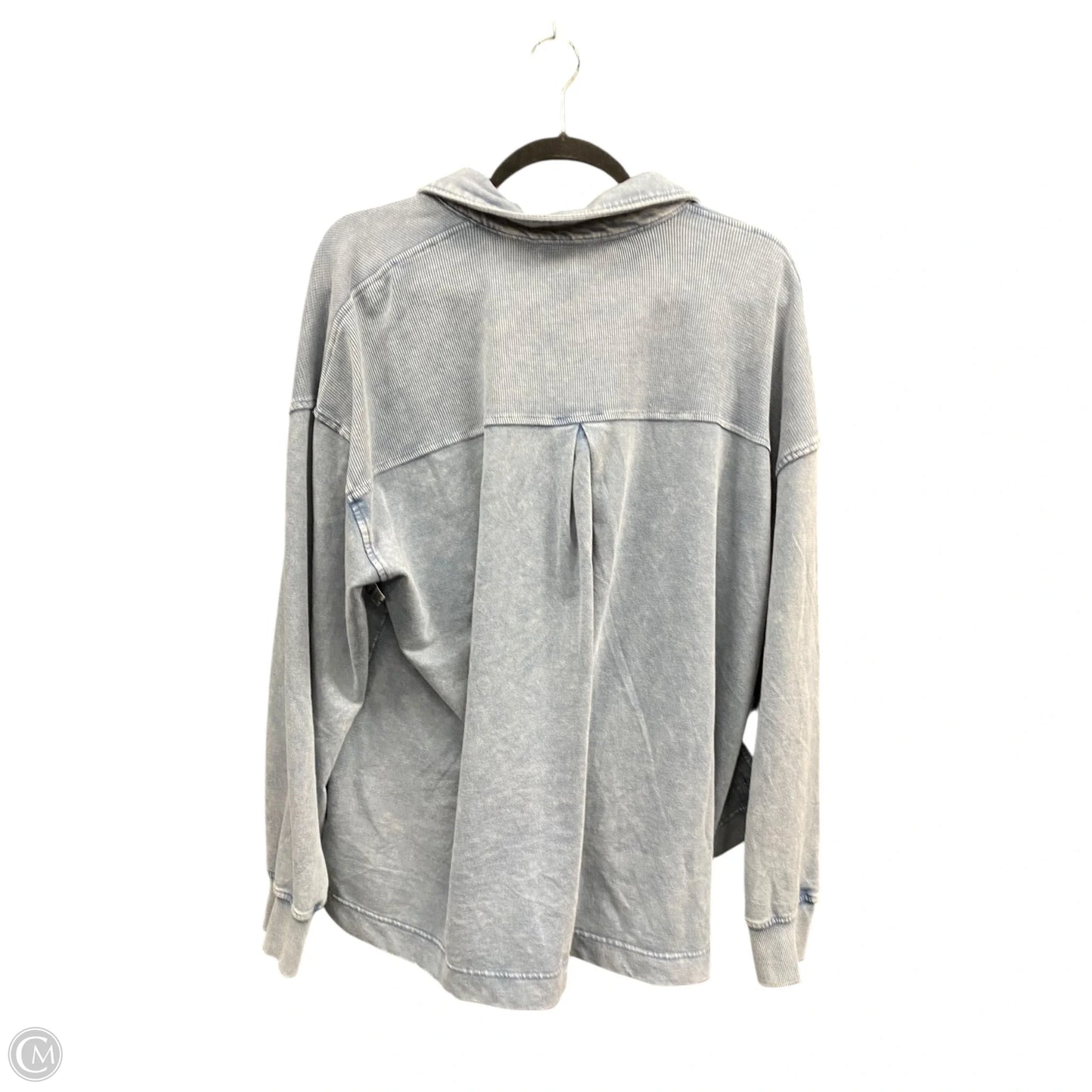 Sweatshirt Collar By Jane And Delancey In Blue, Size: Xl