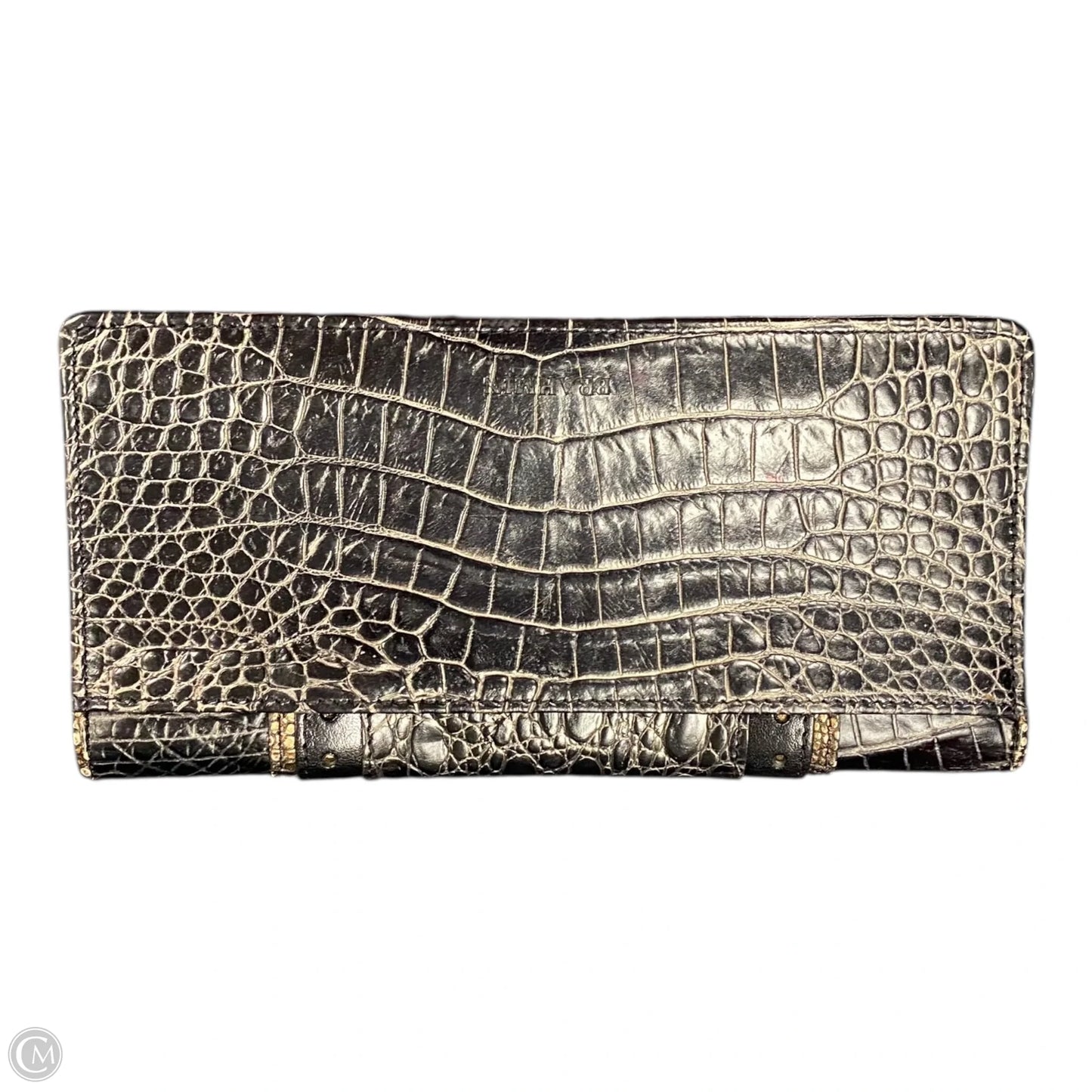 Wallet Leather By Clothes Mentor, Size: Medium