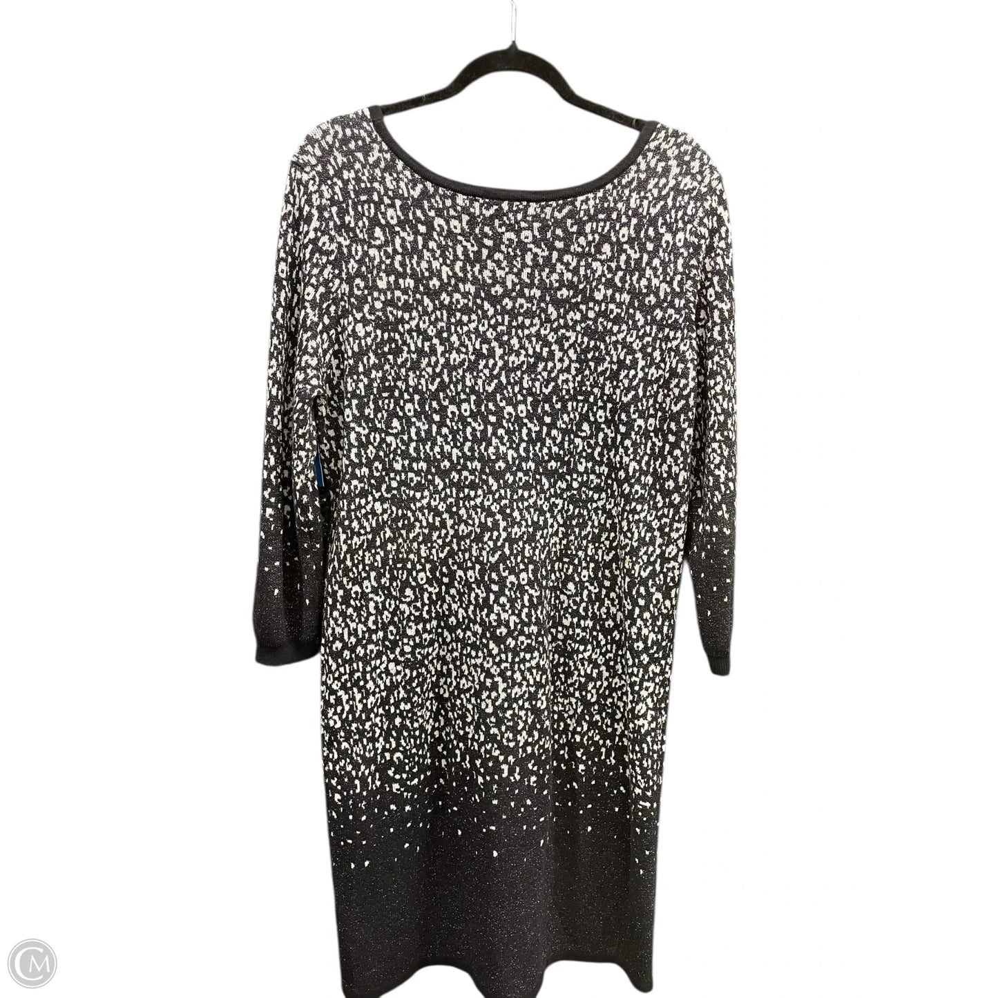 Dress Sweater By Attention In Animal Print, Size: Xl