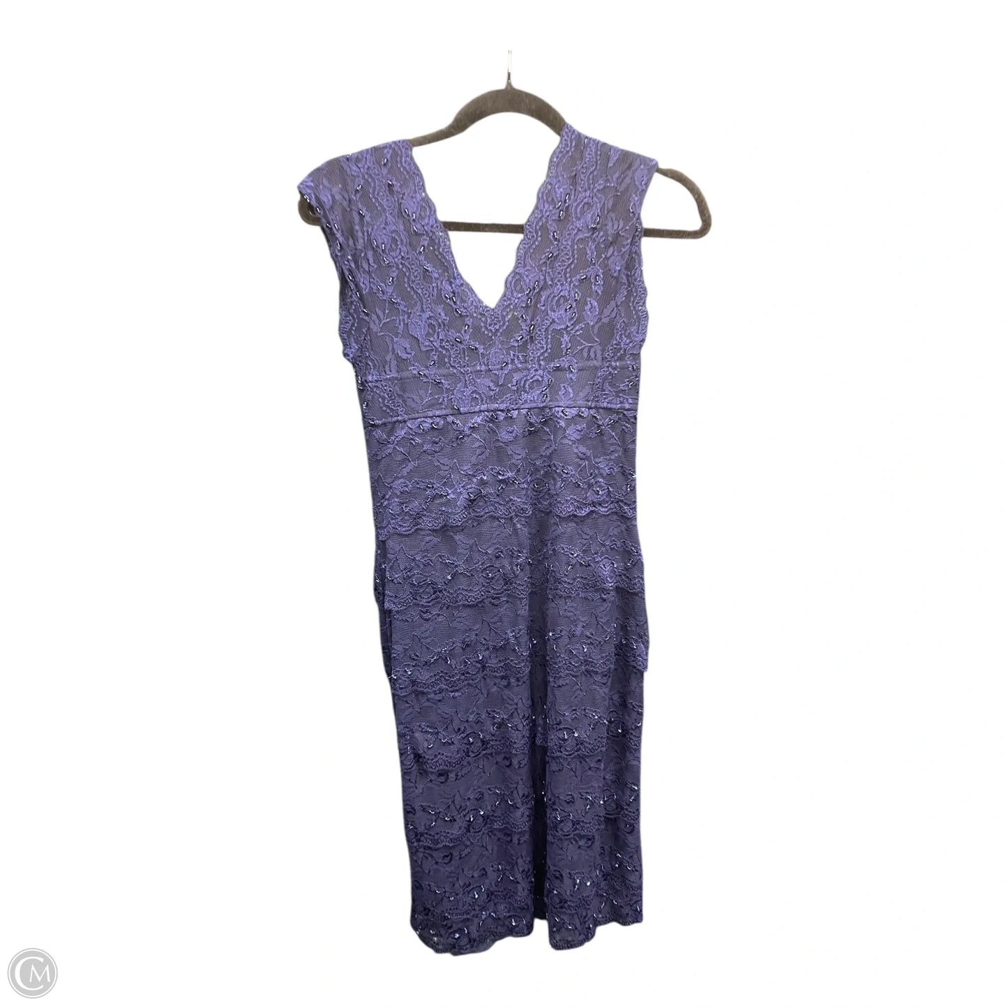 Dress Party Short By Marina In Blue, Size: 4