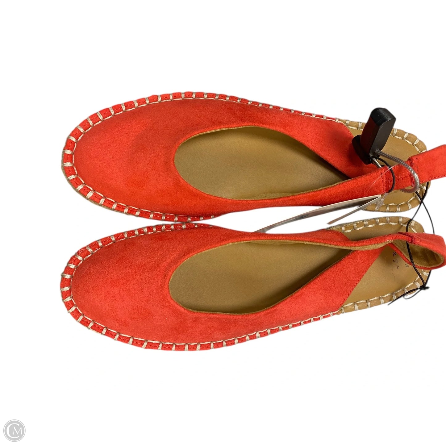 Shoes Flats By A New Day In Orange, Size: 9.5
