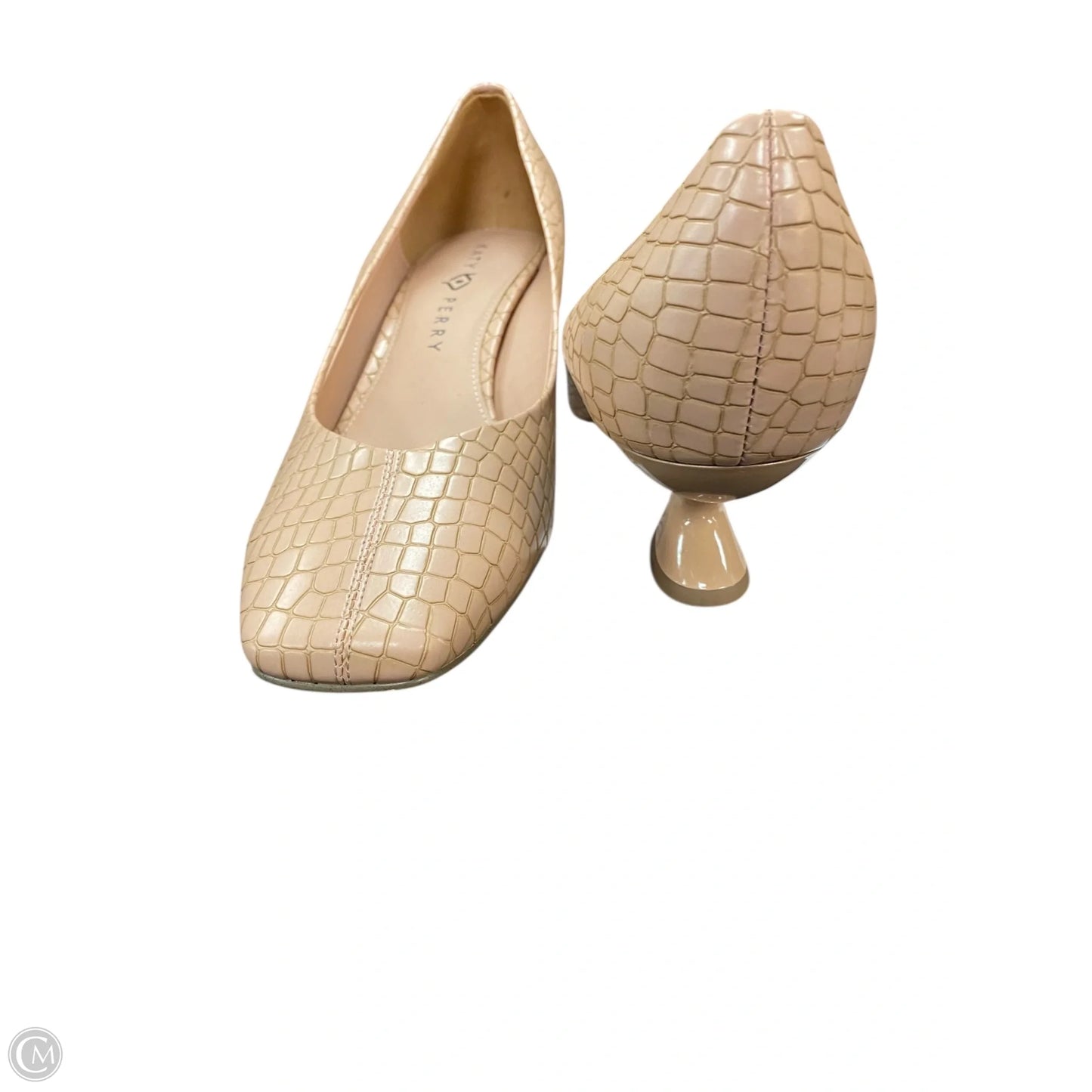 Shoes Heels Kitten By Katy Perry In Tan, Size: 11