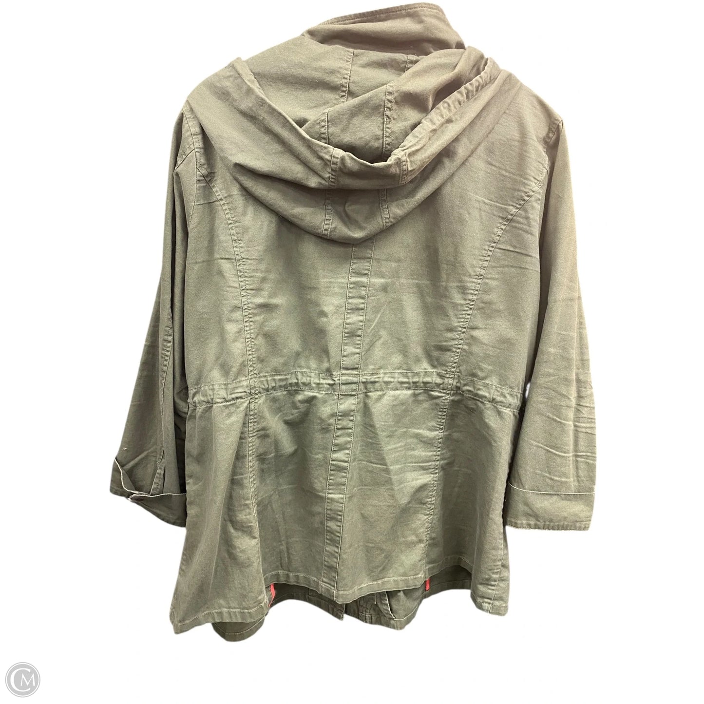 Jacket Utility By Market & Spruce In Green, Size: 1x