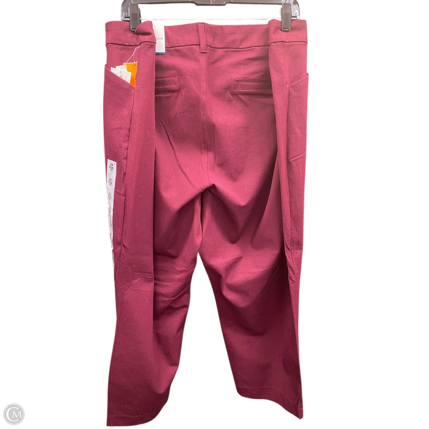 Pants Dress By Old Navy In Maroon, Size: 24