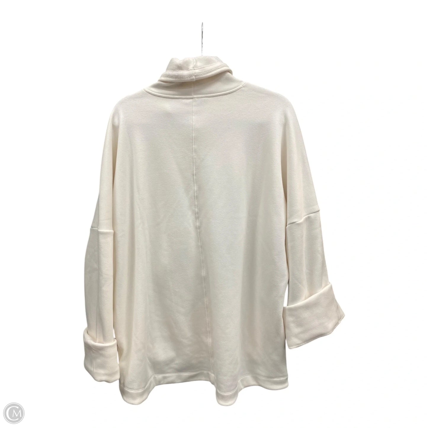 Athletic Sweatshirt Collar By Athleta In Cream, Size: Xl