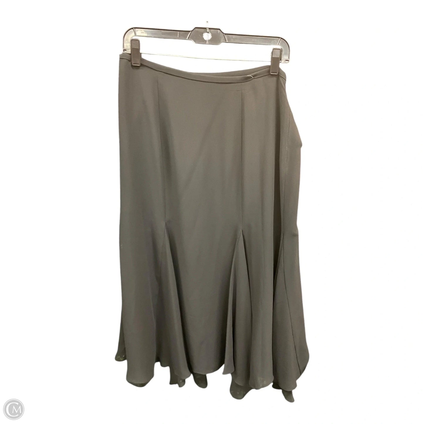 Skirt Midi By Chaps In Bronze, Size: 8