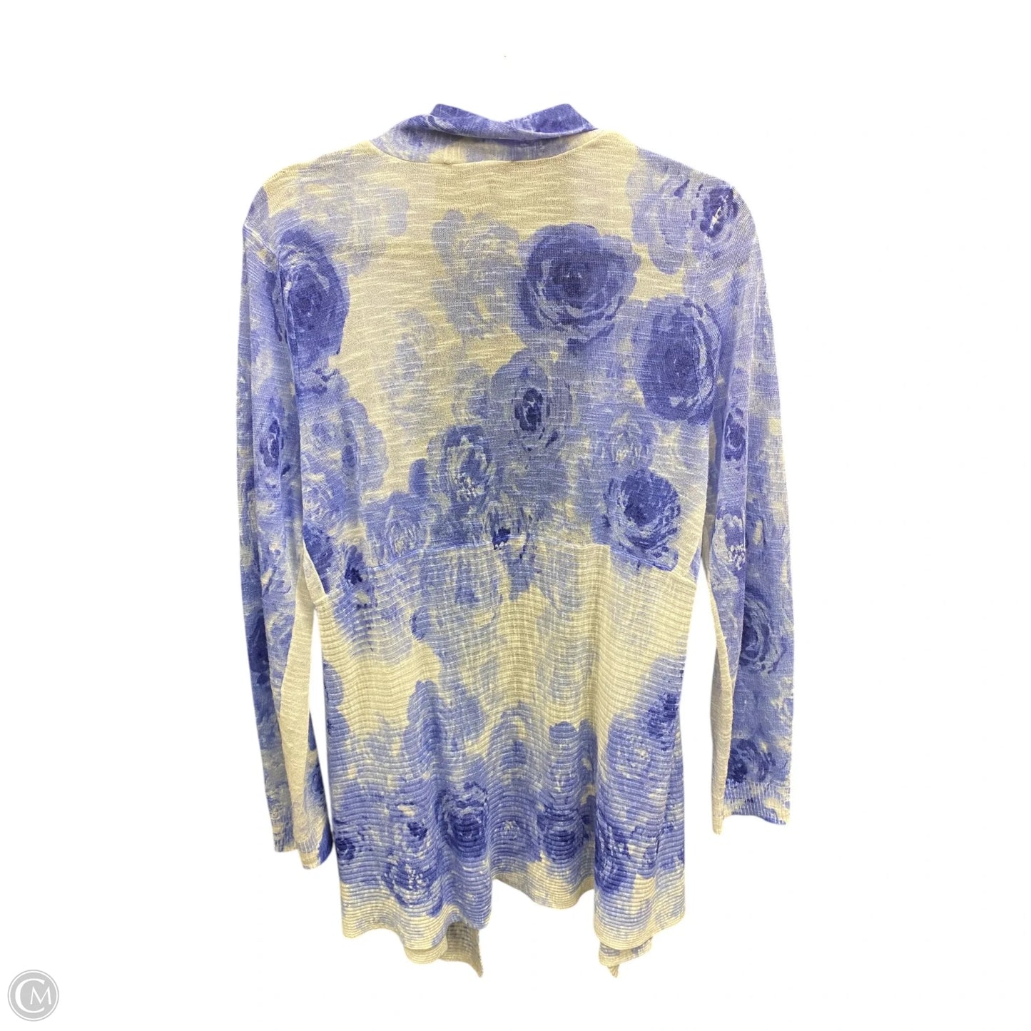 Cardigan By Inc In Floral Print, Size: Xl