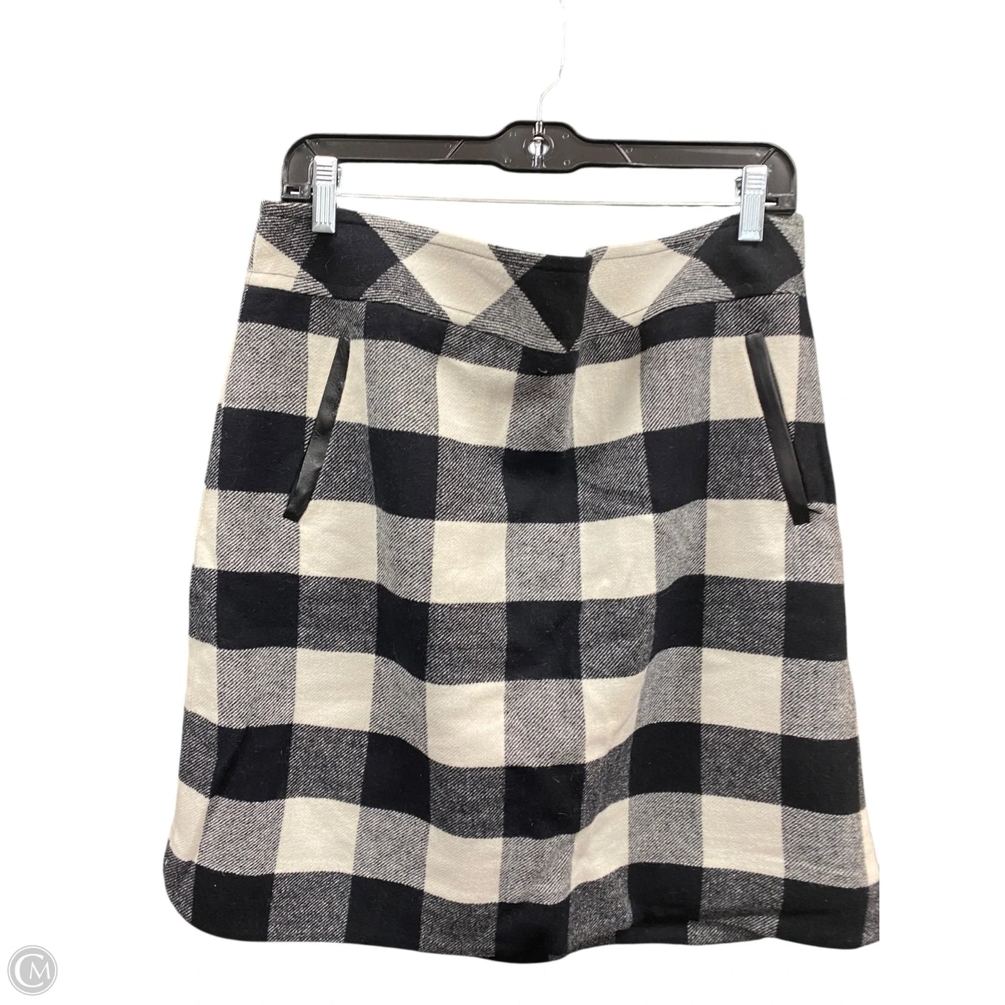 Skirt Mini & Short By Talbots In Checkered Pattern, Size: 12
