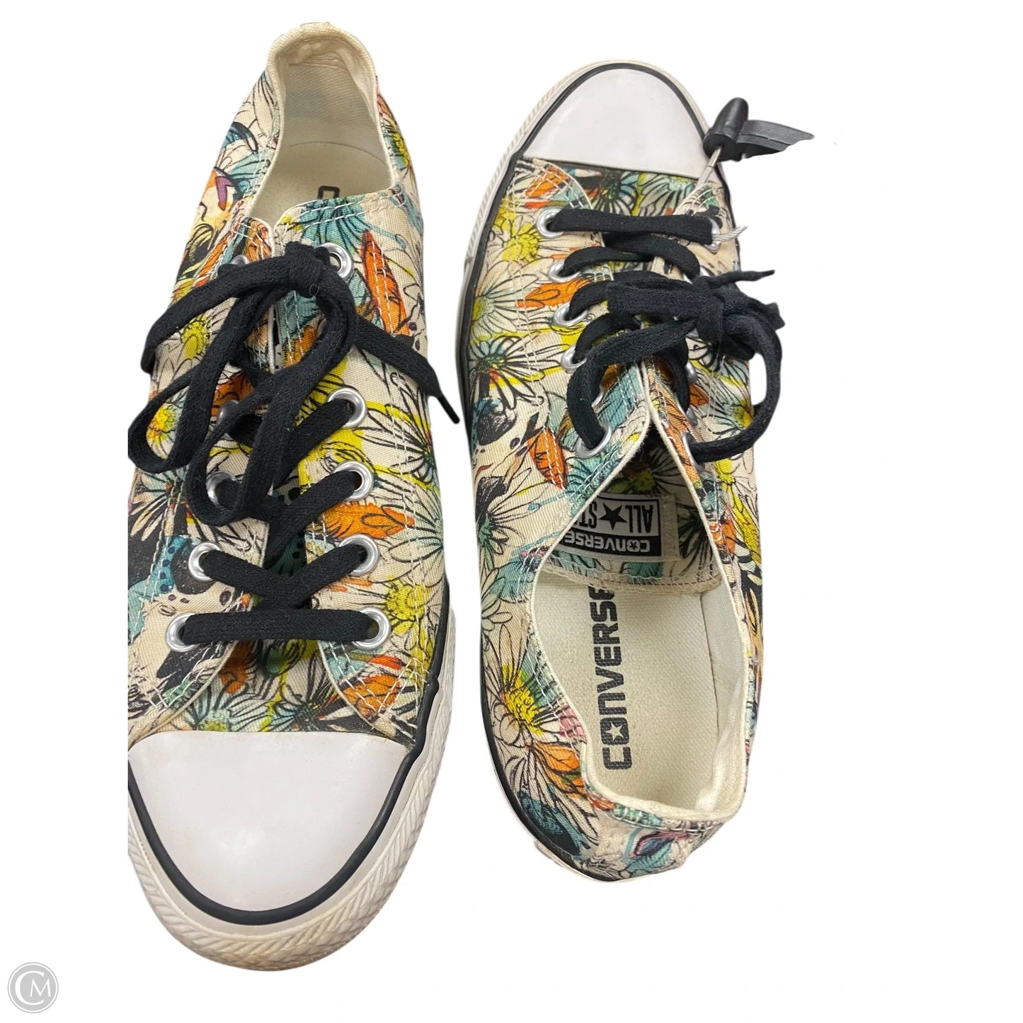 Shoes Sneakers By Converse In Floral Print, Size: 9
