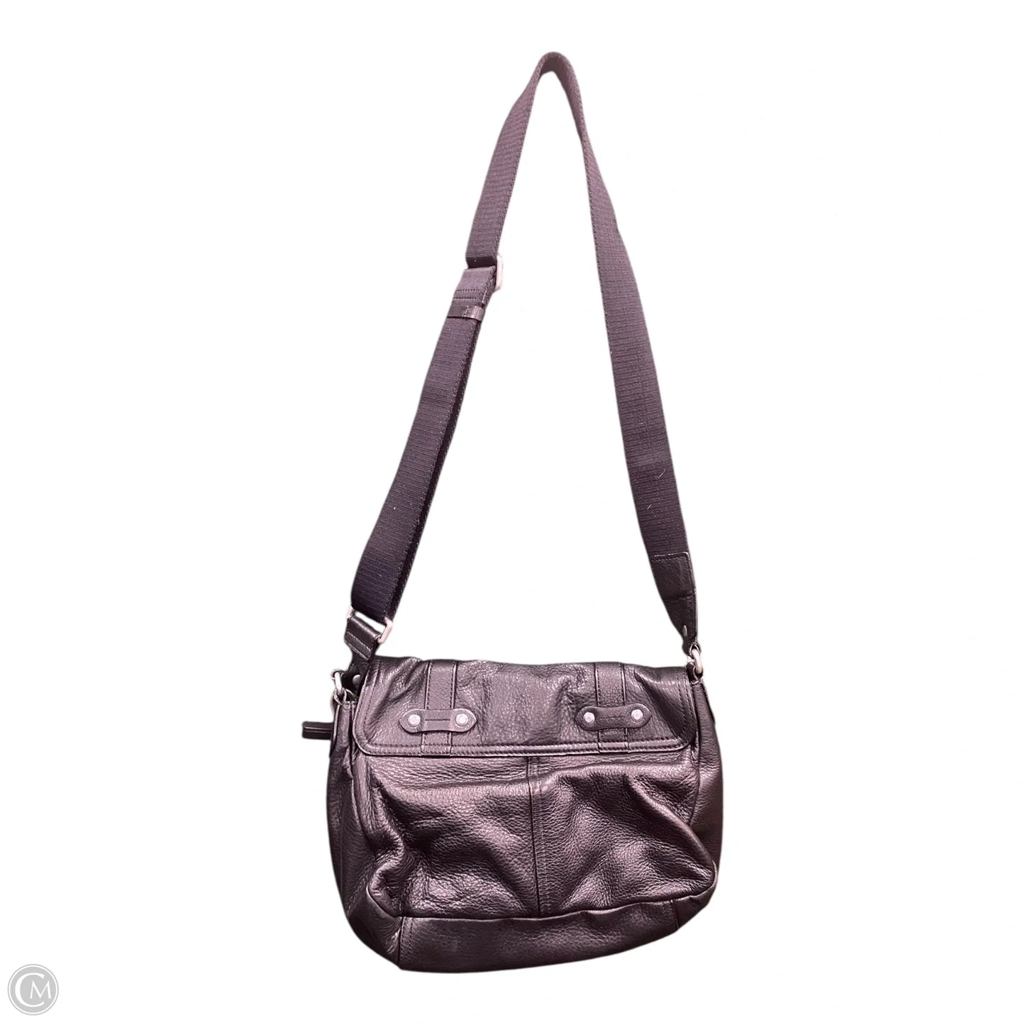 Crossbody Leather By Lauren By Ralph Lauren, Size: Large