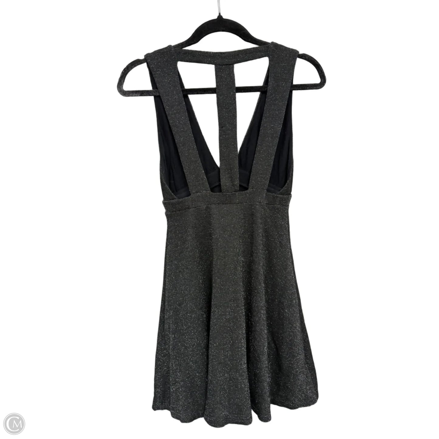 Dress Casual Short By Free People In Black & Silver, Size: Xs