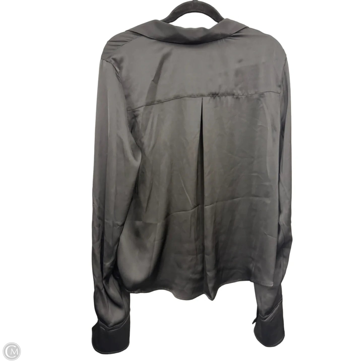Blouse Long Sleeve By Clothes Mentor In Black, Size: Xl