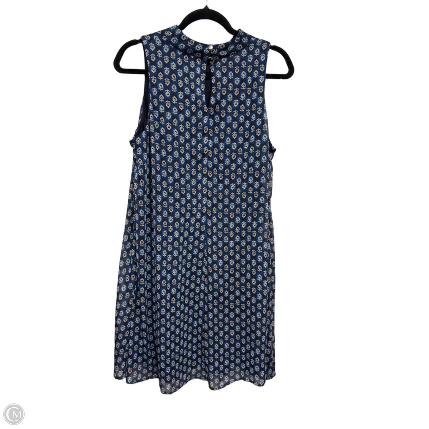 Dress Casual Short By Tommy Hilfiger In Blue & Cream, Size: 12