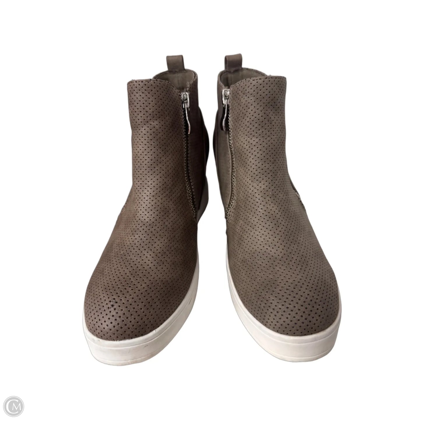 Shoes Sneakers By Journee In Grey, Size: 7.5