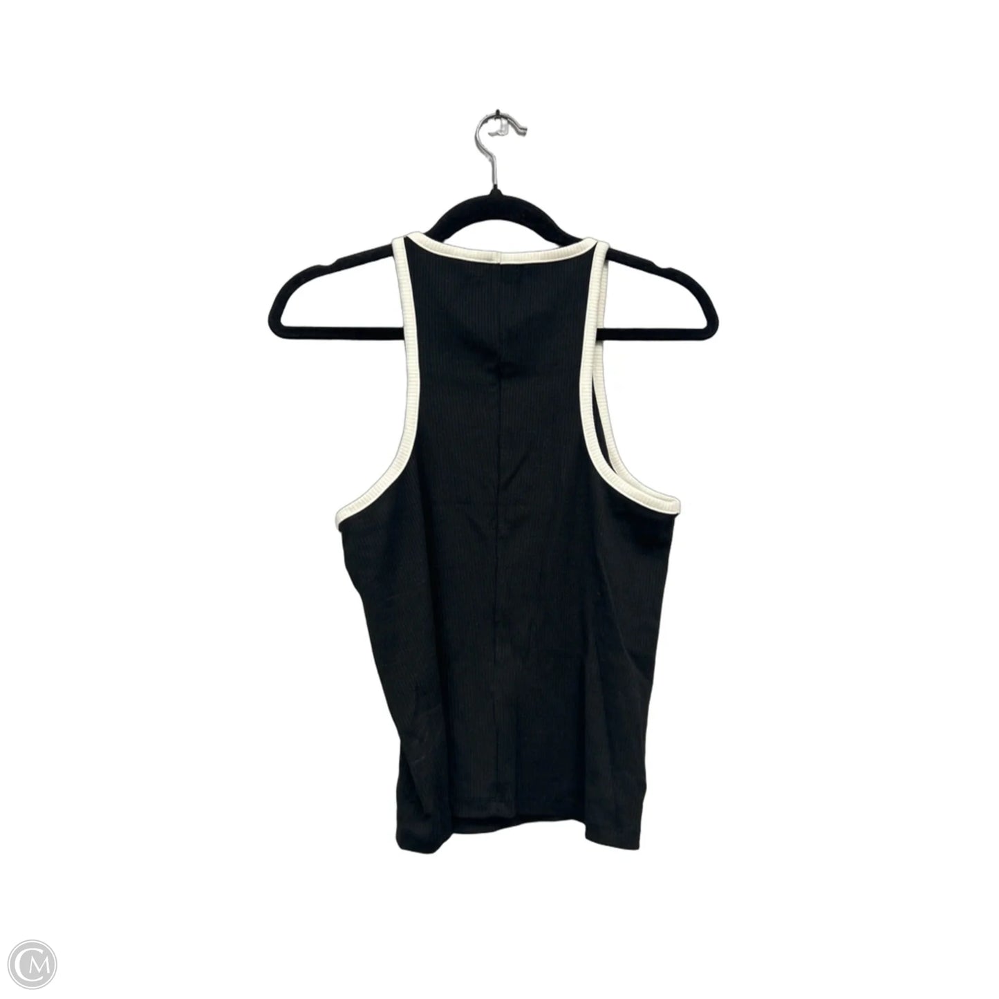 Top Sleeveless By J. Crew In Black & White, Size: L