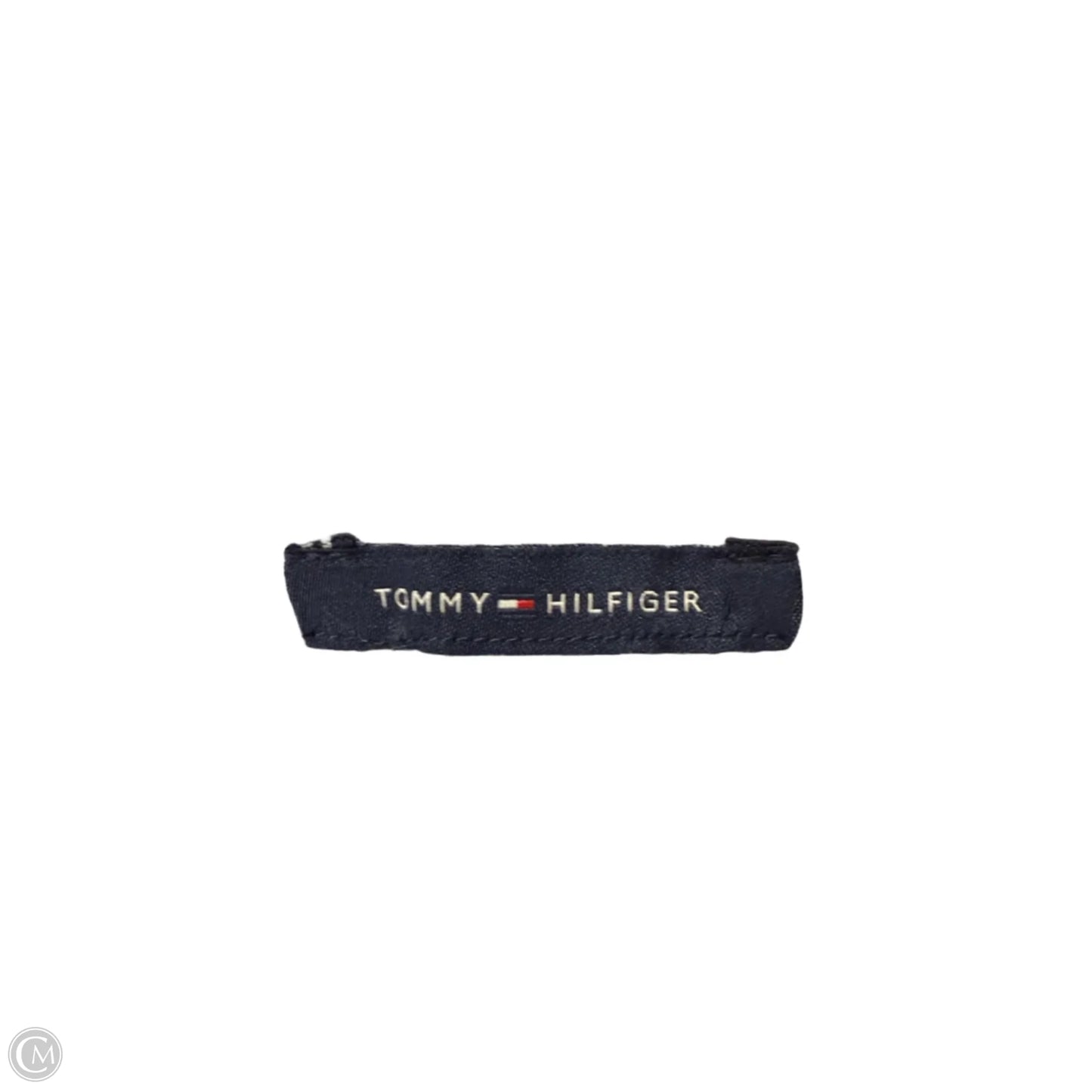 Dress Casual Midi By Tommy Hilfiger In Blue & White, Size: 10