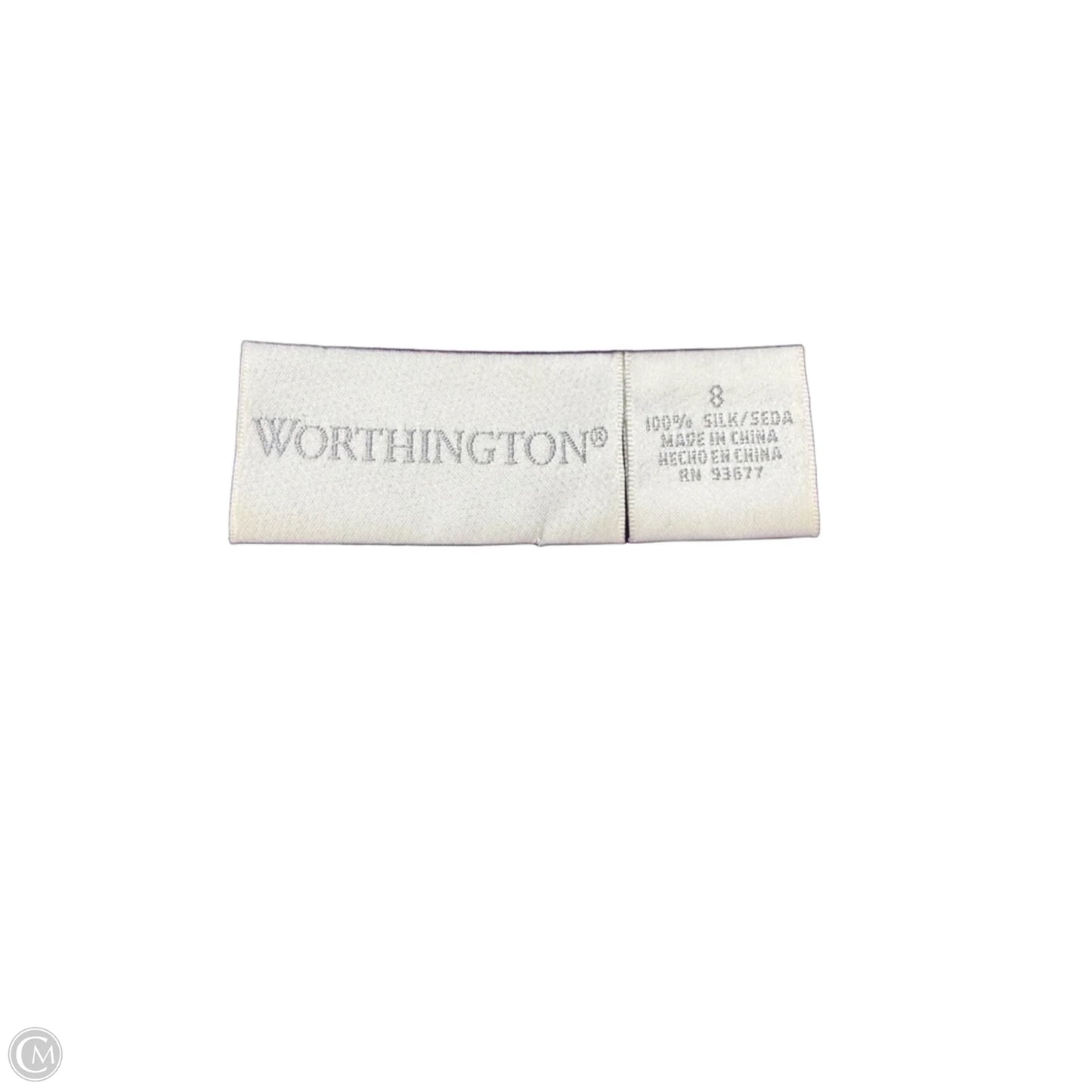 Top Long Sleeve By Worthington In Purple, Size: 8