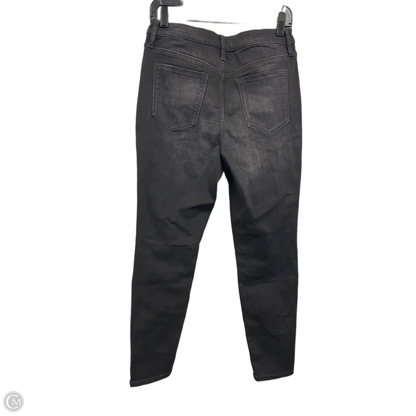 Jeans Skinny By Simply Vera In Black Denim, Size: 10
