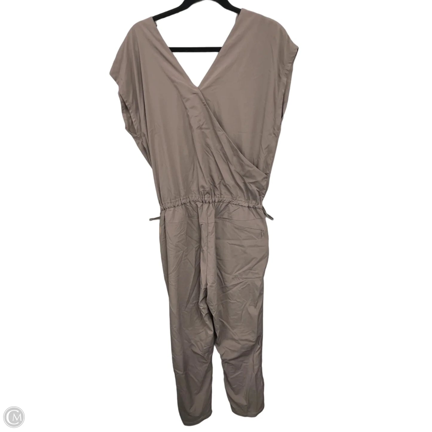 Jumpsuit By Clothes Mentor In Brown, Size: L
