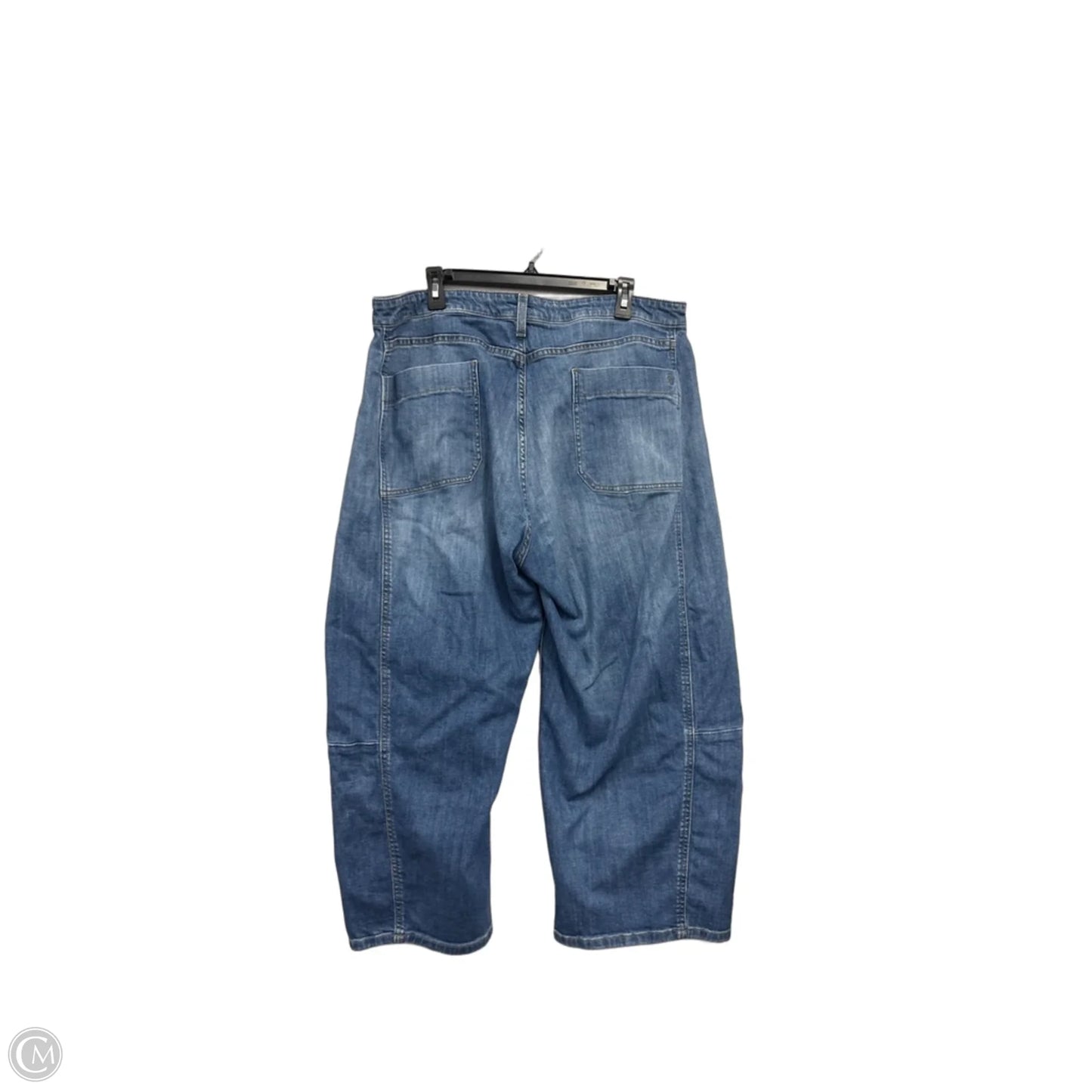 Jeans Wide Leg By Pilcro In Blue Denim, Size: 18