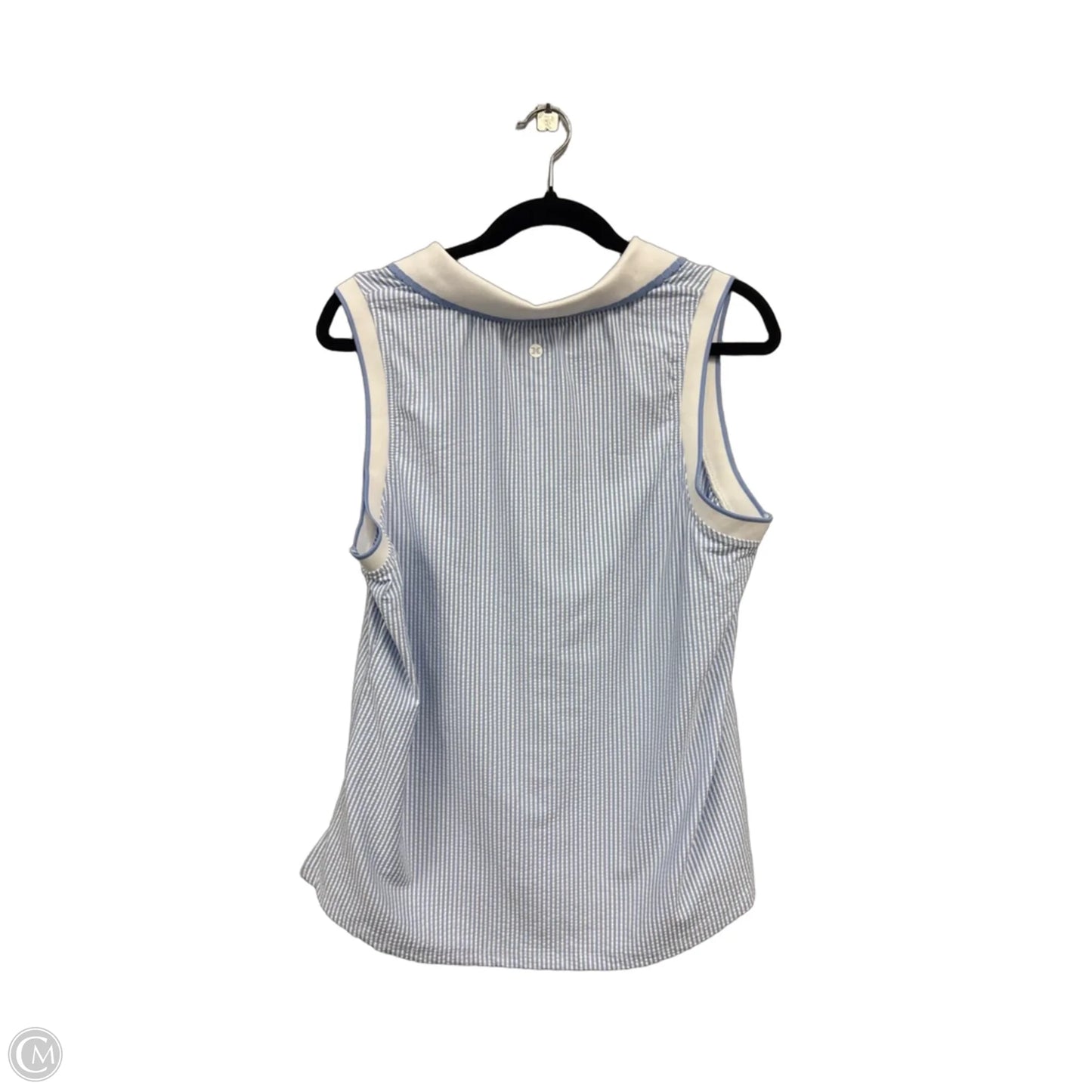 Athletic Tank Top By Rbx In Blue & White, Size: Xl