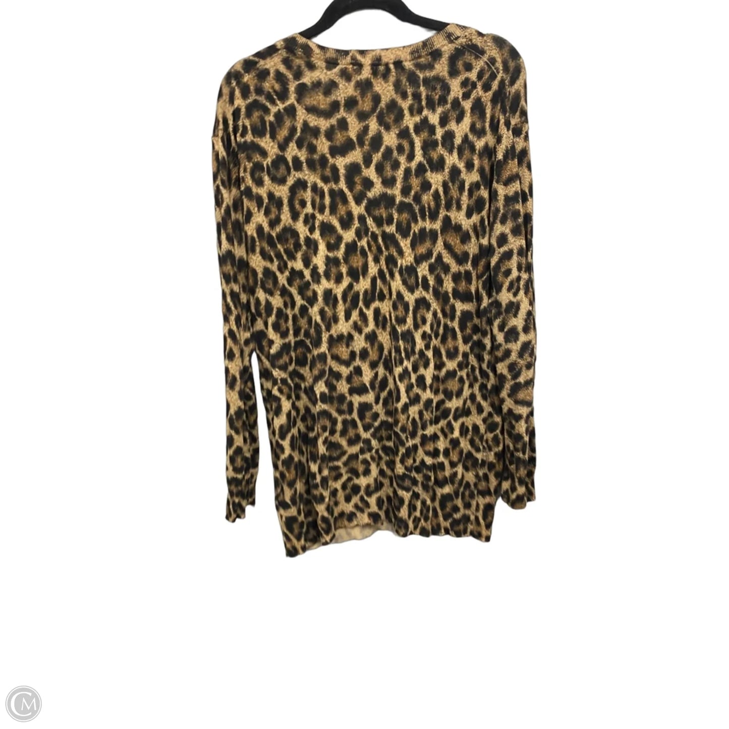 Sweater By Michael By Michael Kors In Black & Brown, Size: L