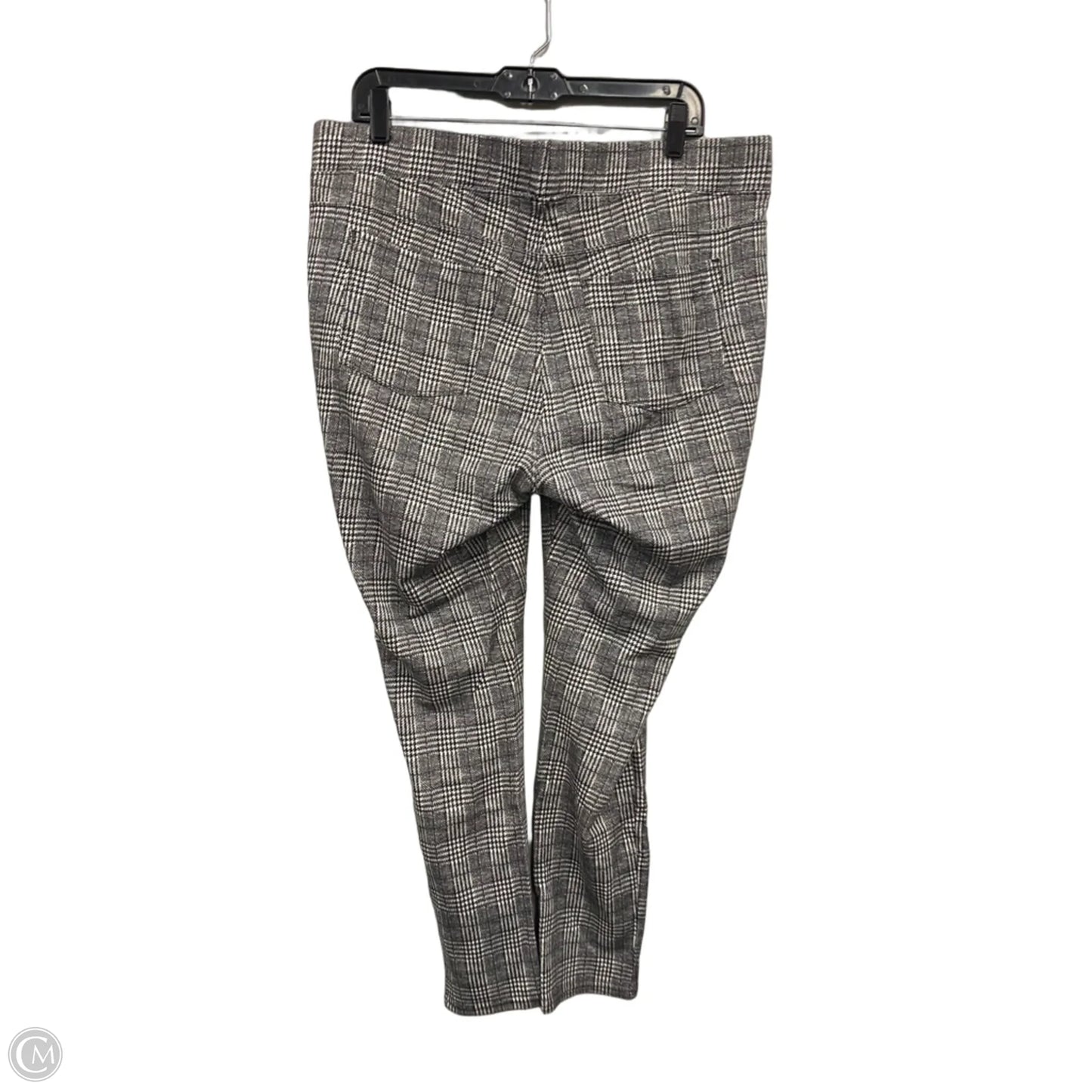 Pants Dress By Seven 7 In Black & Grey, Size: Xl