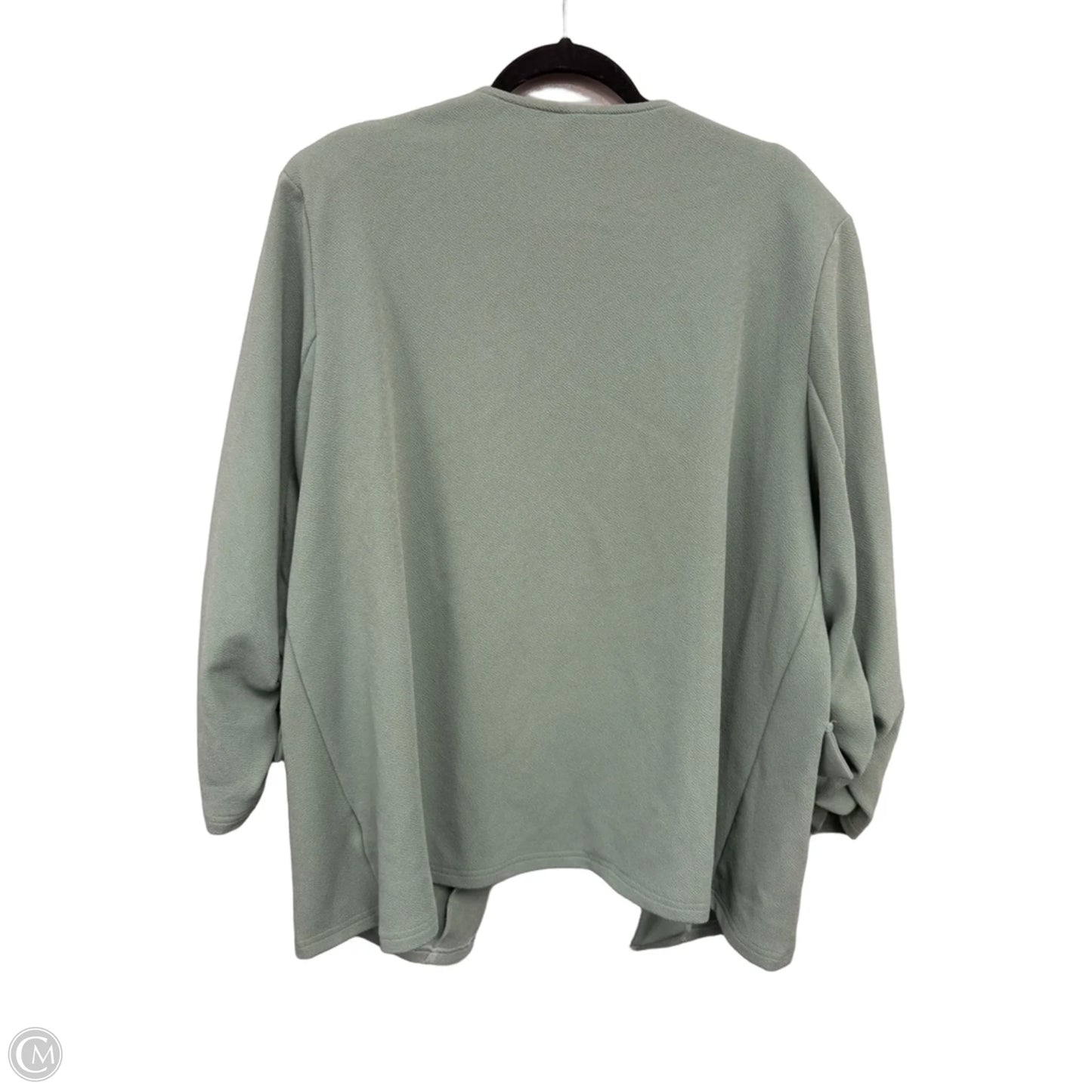 Cardigan By Shein In Green, Size: 3x