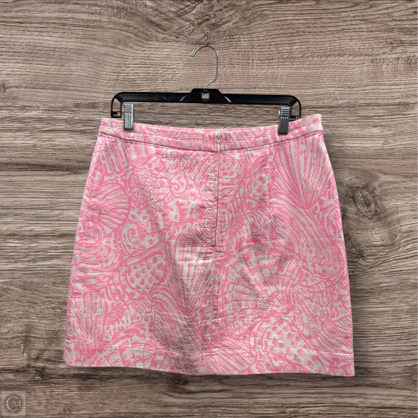 Skirt Designer By Lilly Pulitzer In Pink & Yellow, Size: 12