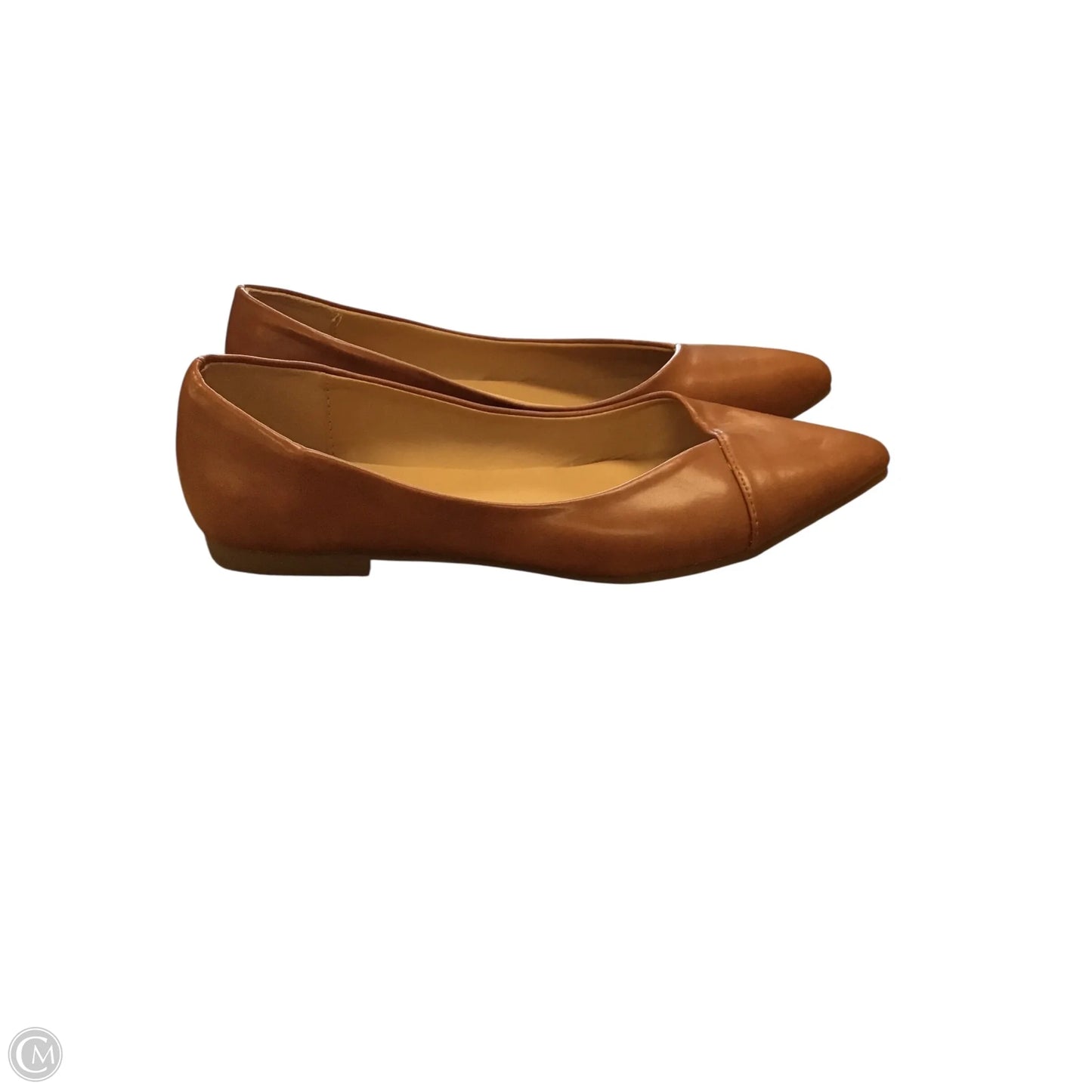 Shoes Flats By Clothes Mentor In Brown, Size: 8