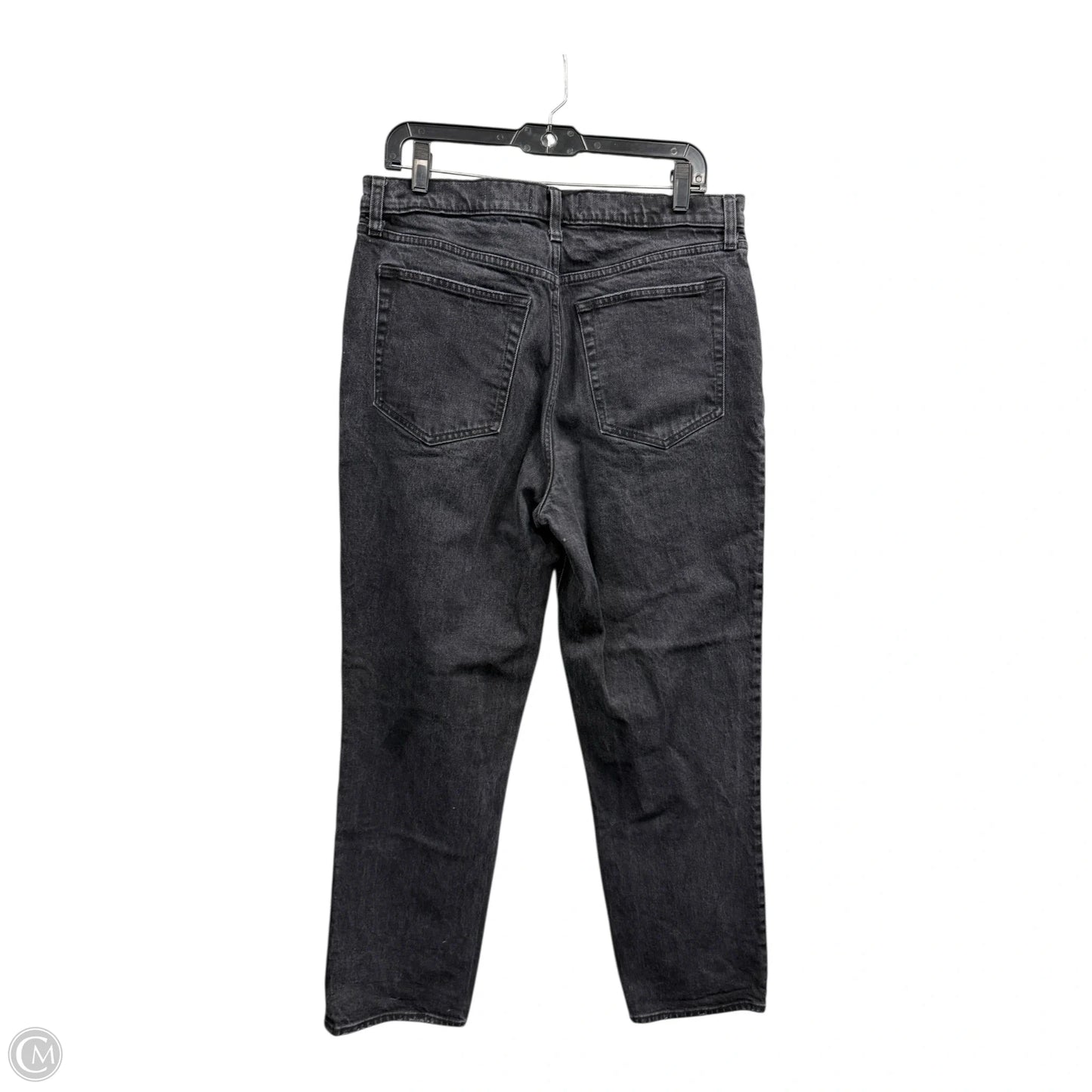 Jeans Straight By Abercrombie And Fitch In Black, Size: 14
