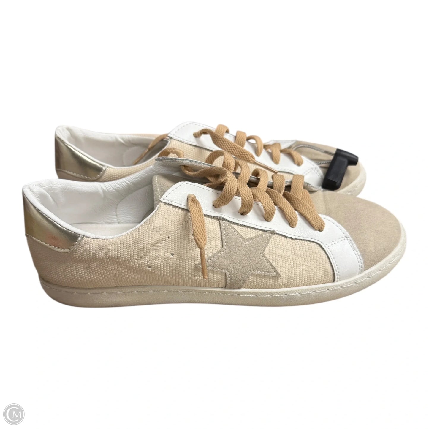 Shoes Sneakers By Vintage Havana In Tan & White, Size: 11
