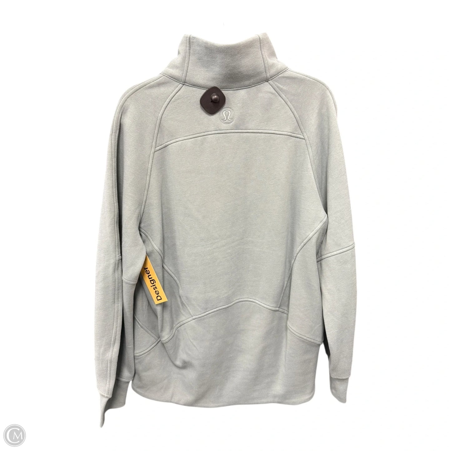 Sweatshirt Collar By Lululemon In Green, Size: M