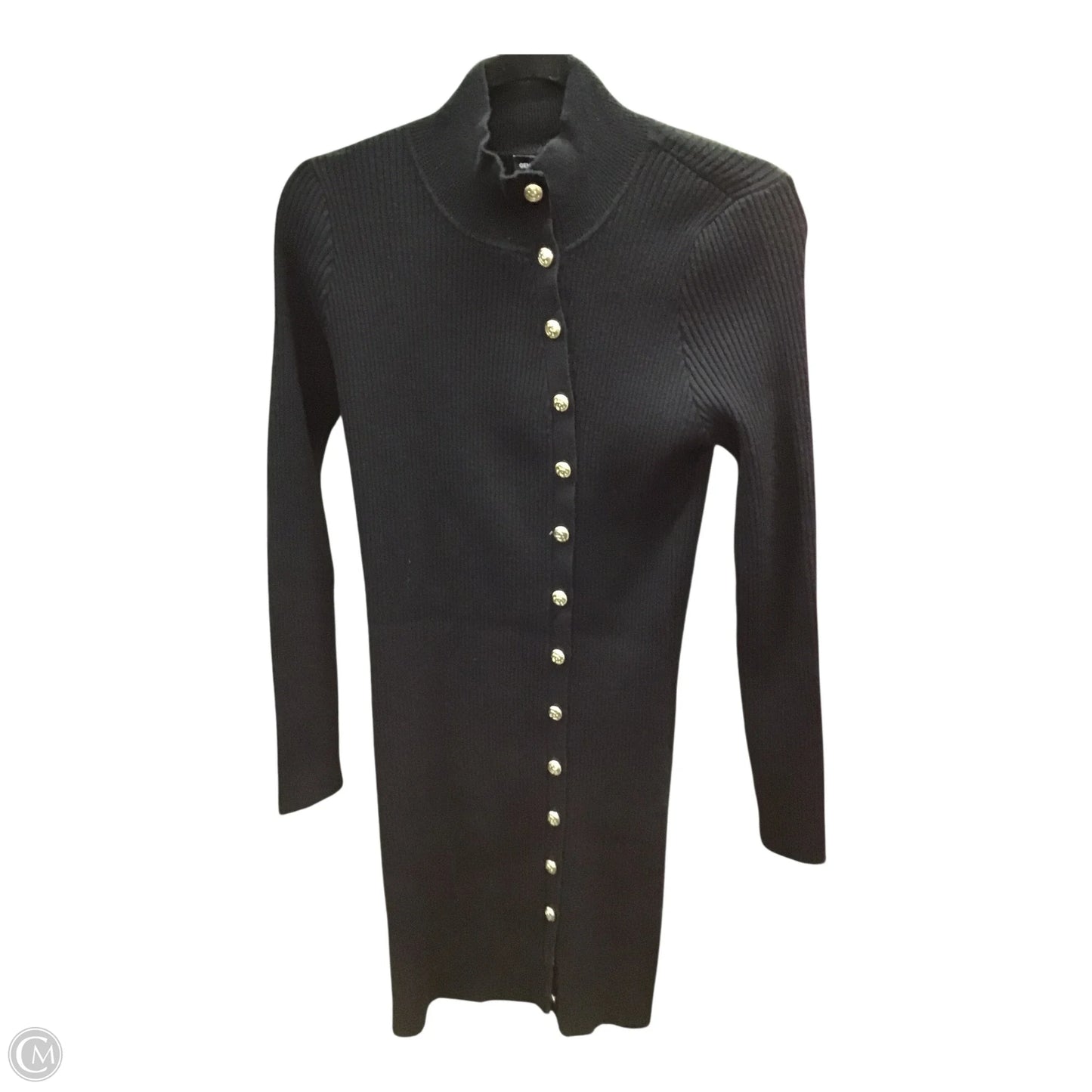 Dress Sweater By Clothes Mentor In Black, Size: M