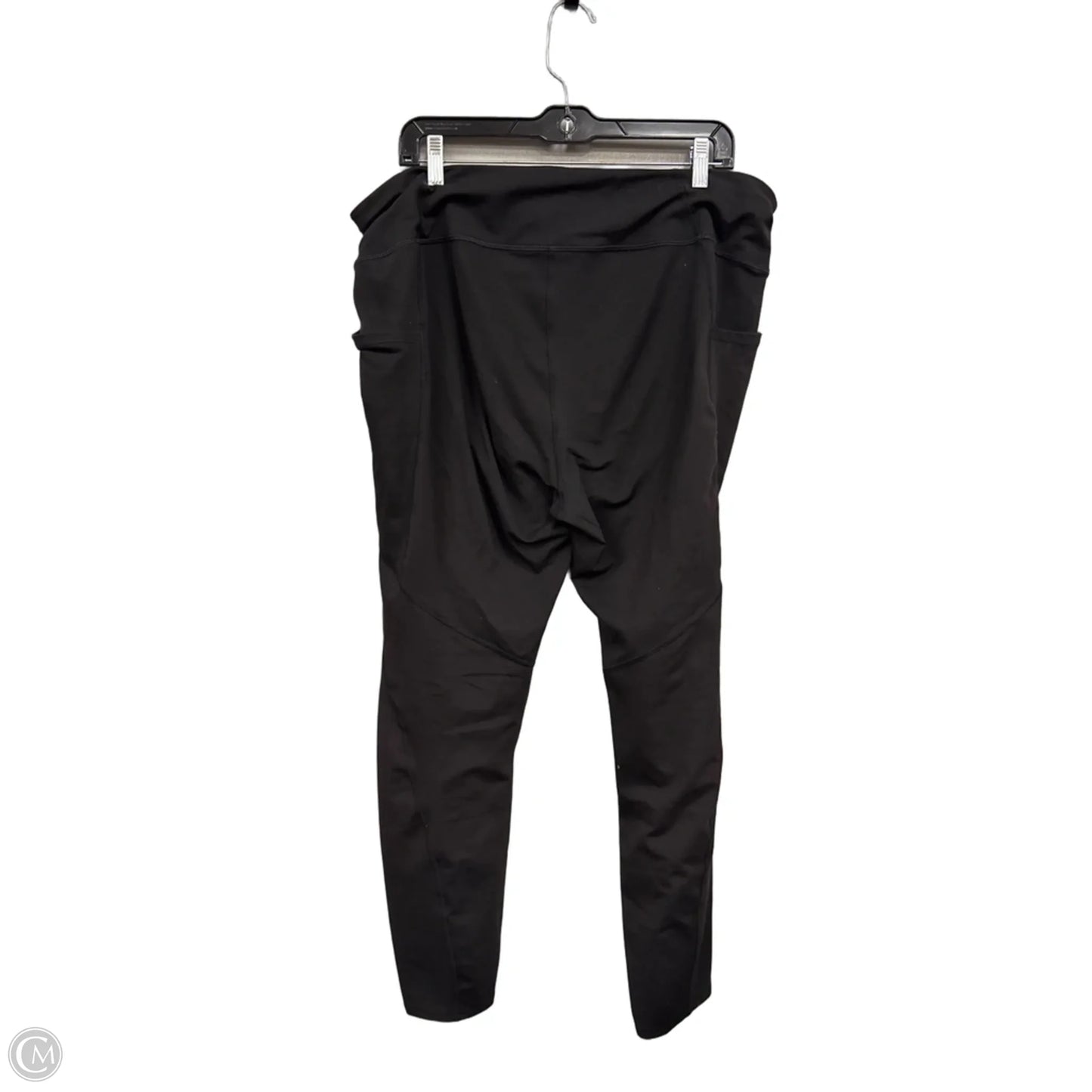 Athletic Leggings By Athletic Works In Black, Size: 3x