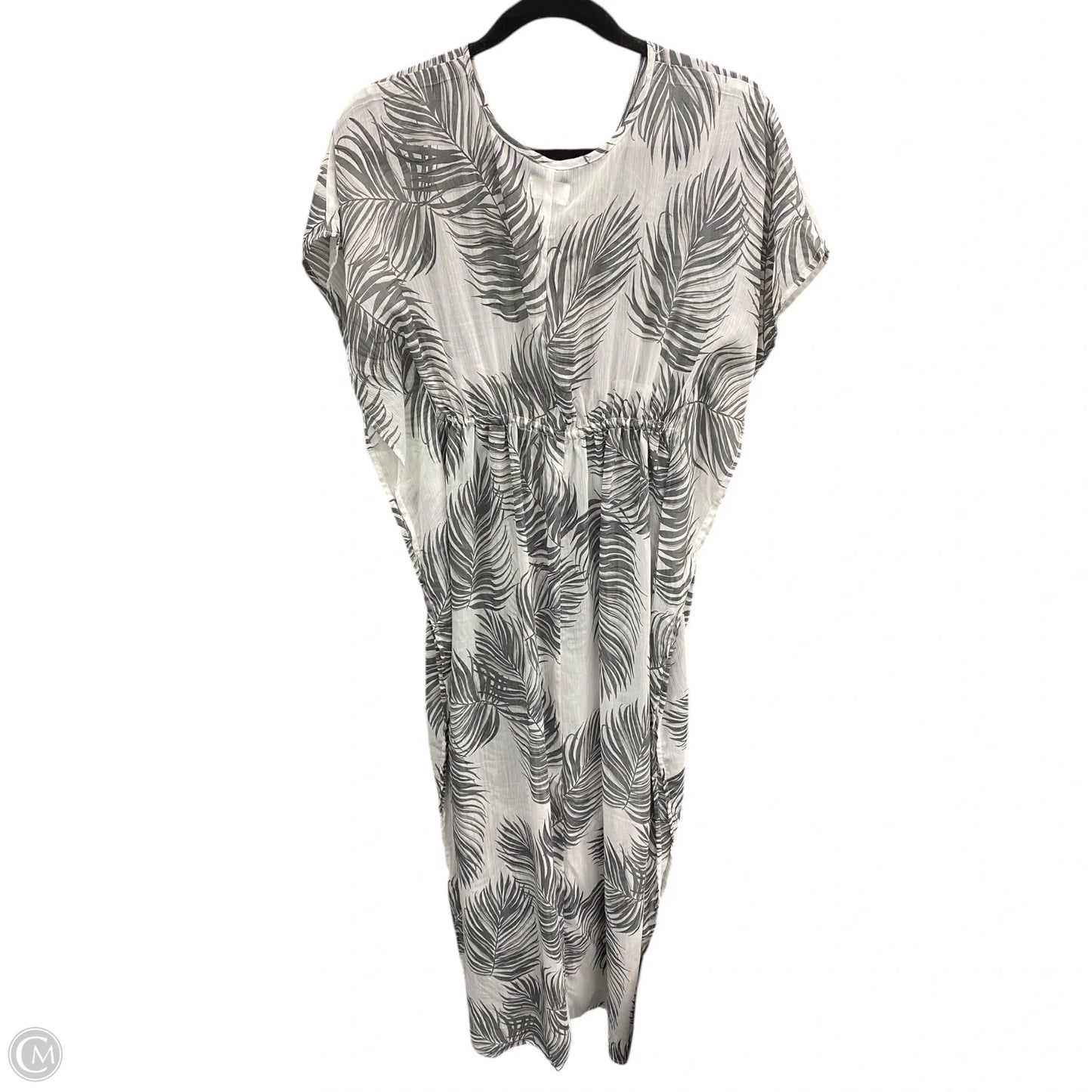 Swimwear Cover-up By Old Navy In Grey & White, Size: M