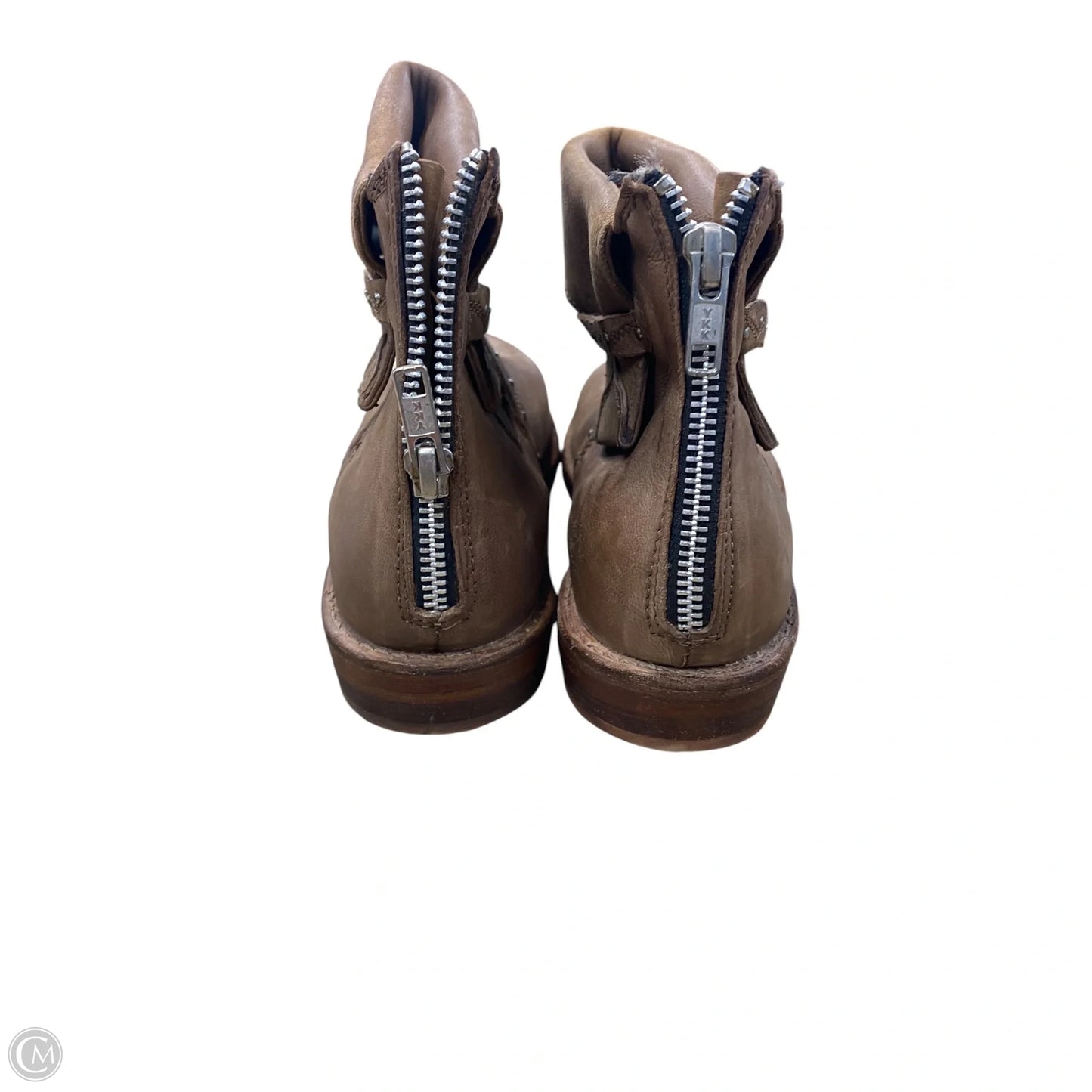 Boots Ankle Flats By Free People In Brown, Size: 7.5