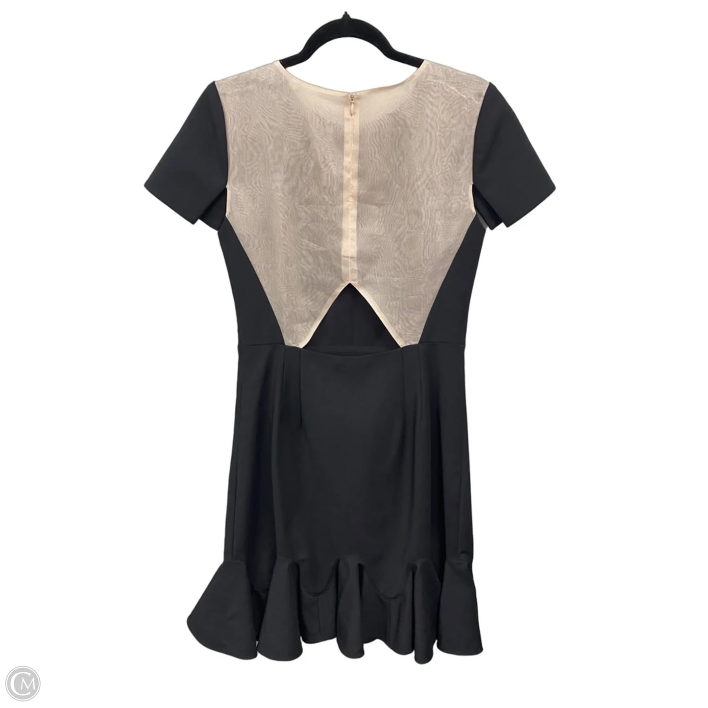 Dress Casual Midi By Tibi In Black & Cream, Size: 8